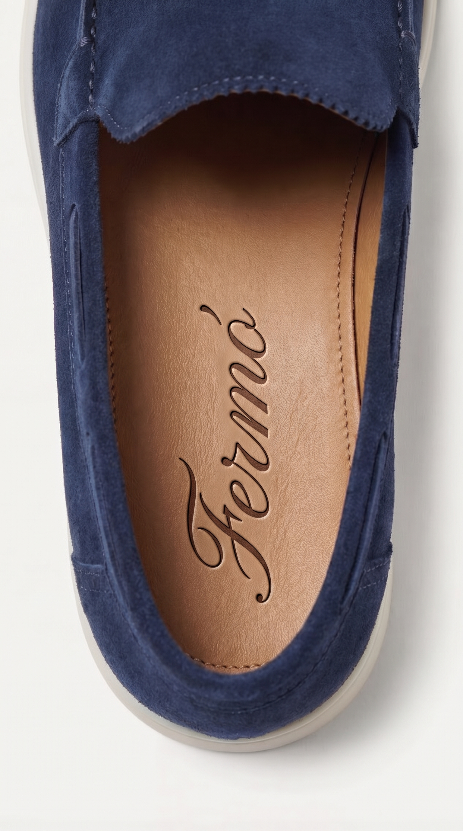 Amalfi Classic Suede Loafer Navy