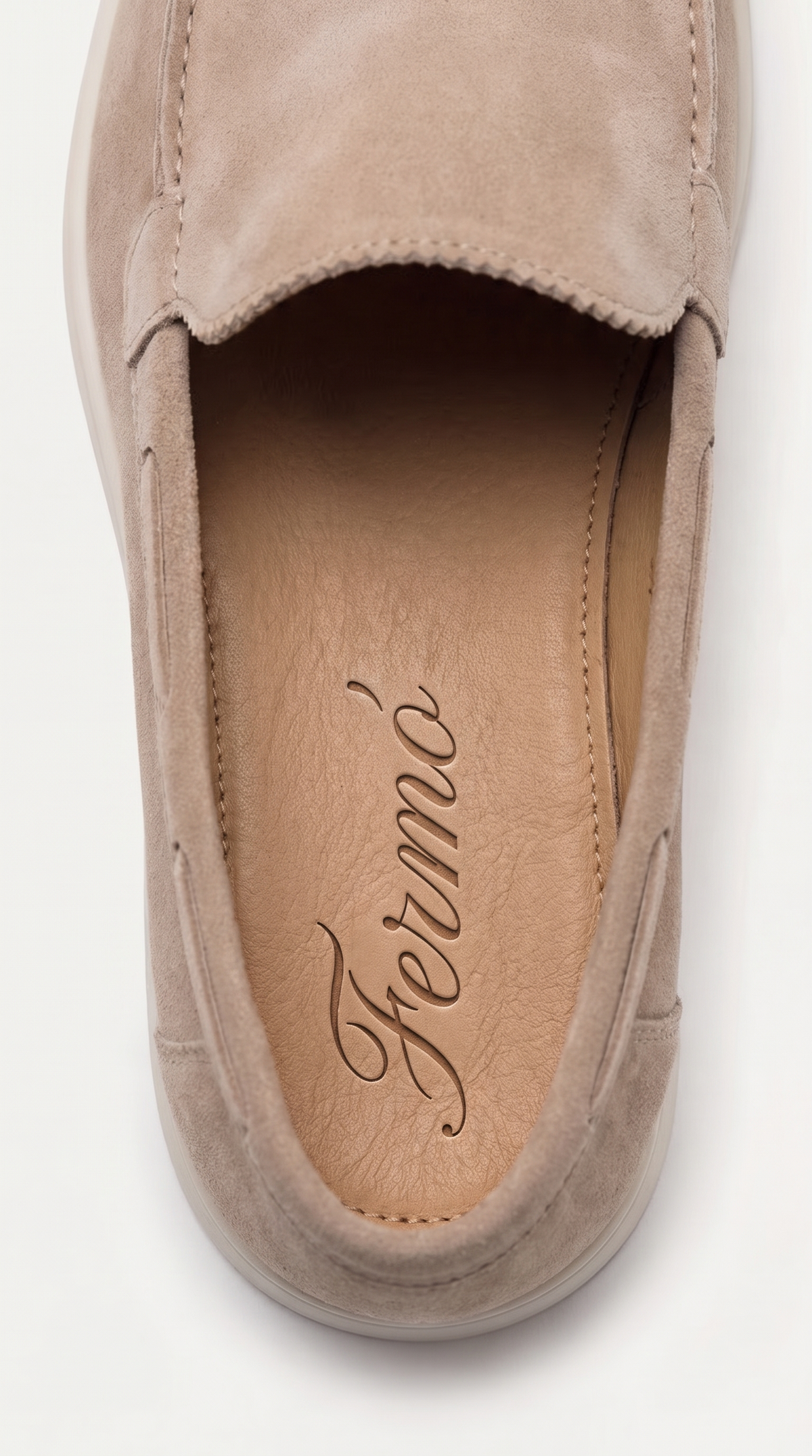 Amalfi Classic Suede Loafer Beige