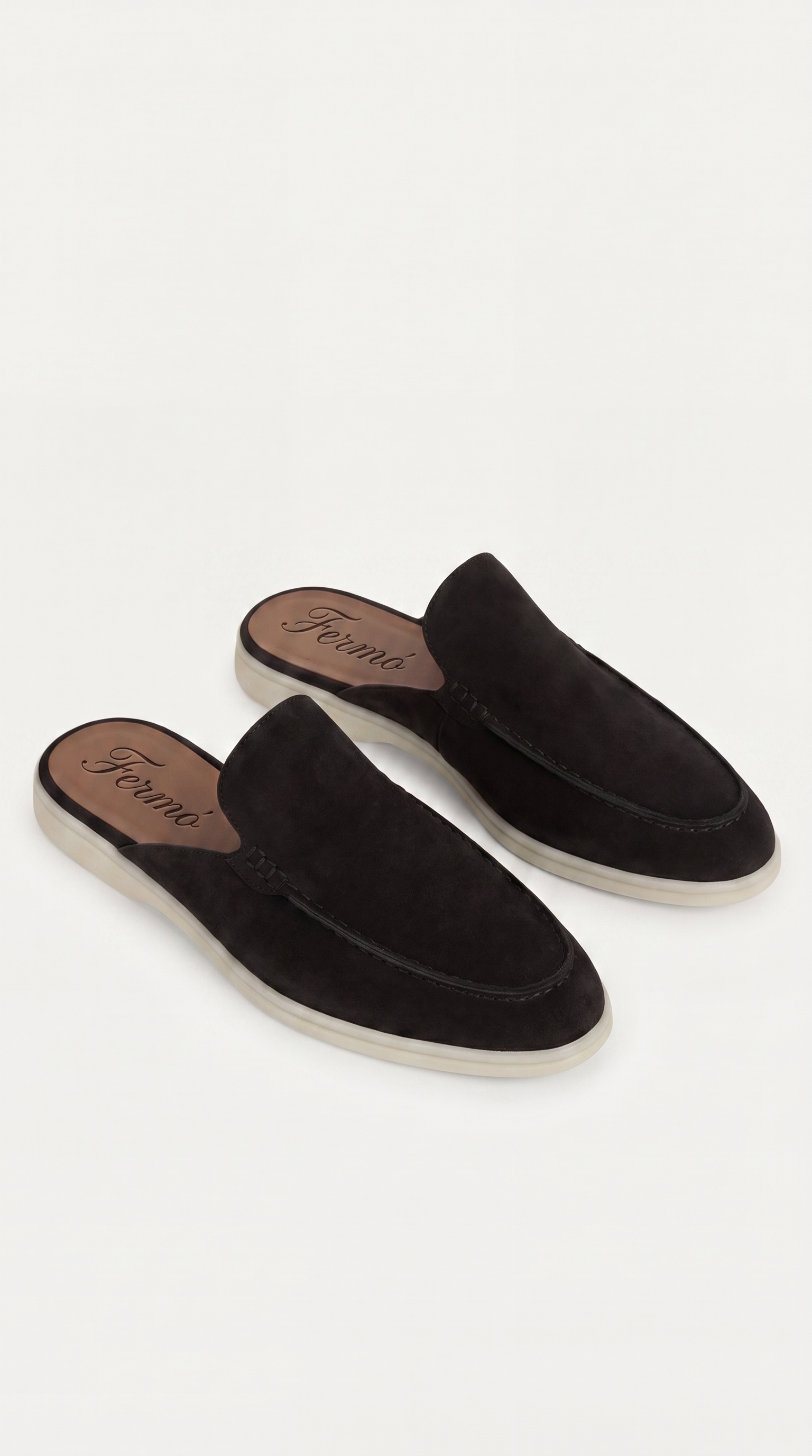 Yacht Suede Mule Black