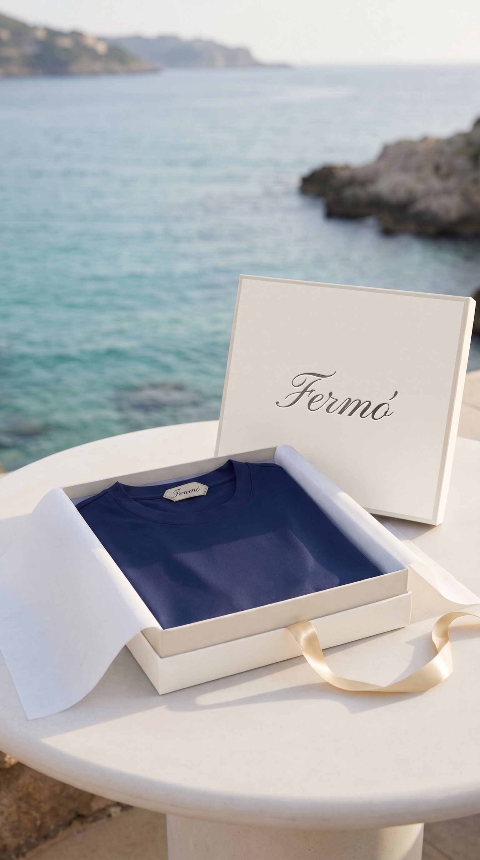 Portofino Long Sleeve Tee Navy