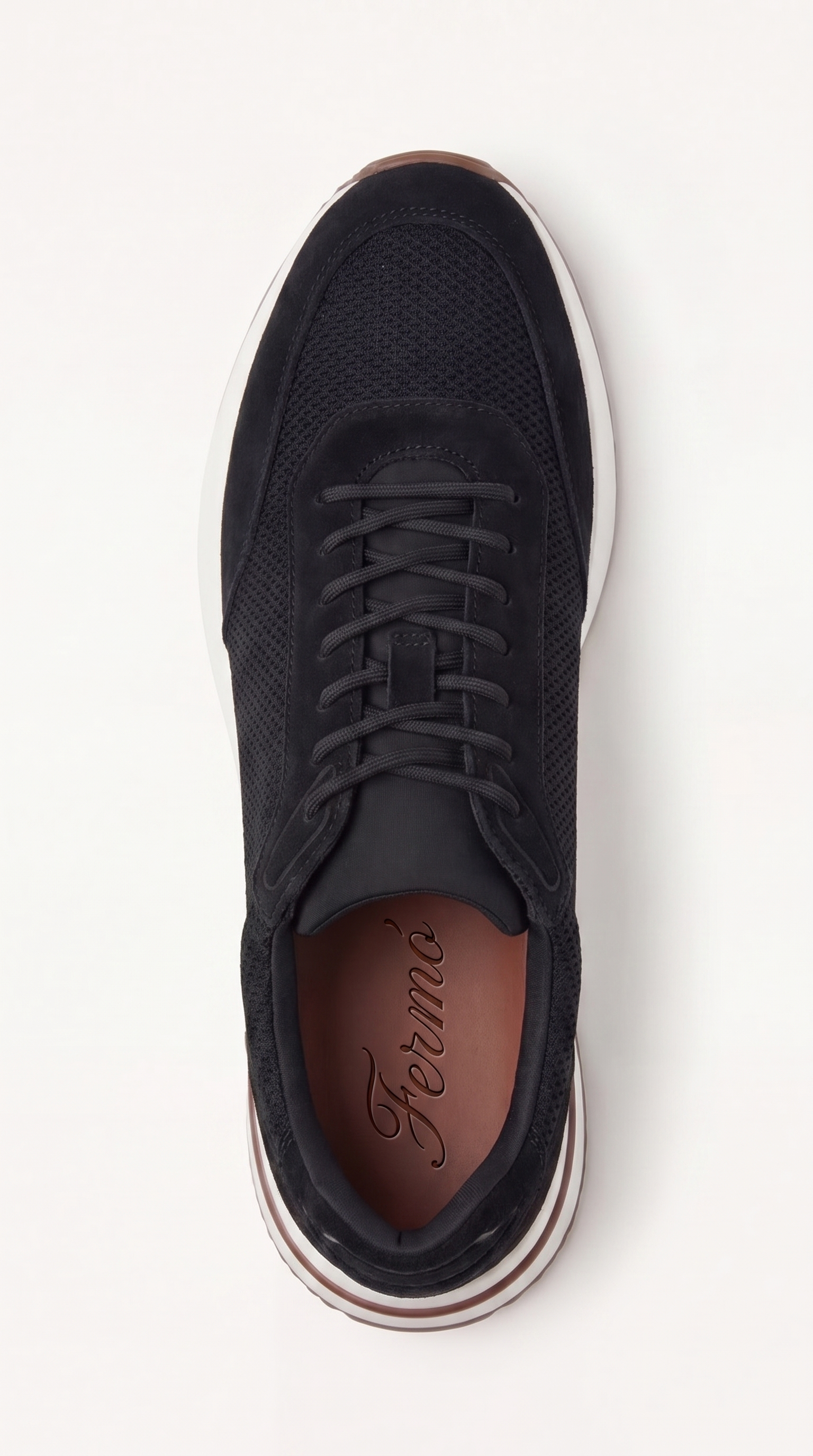 Portofino Trainer Suede Black