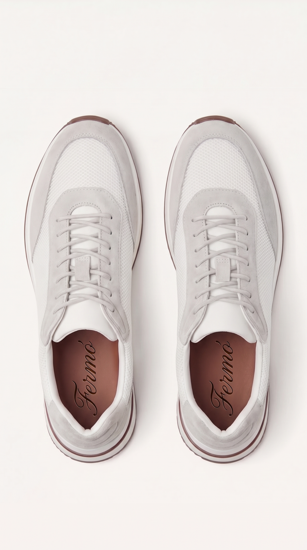 Portofino Trainer Suede White