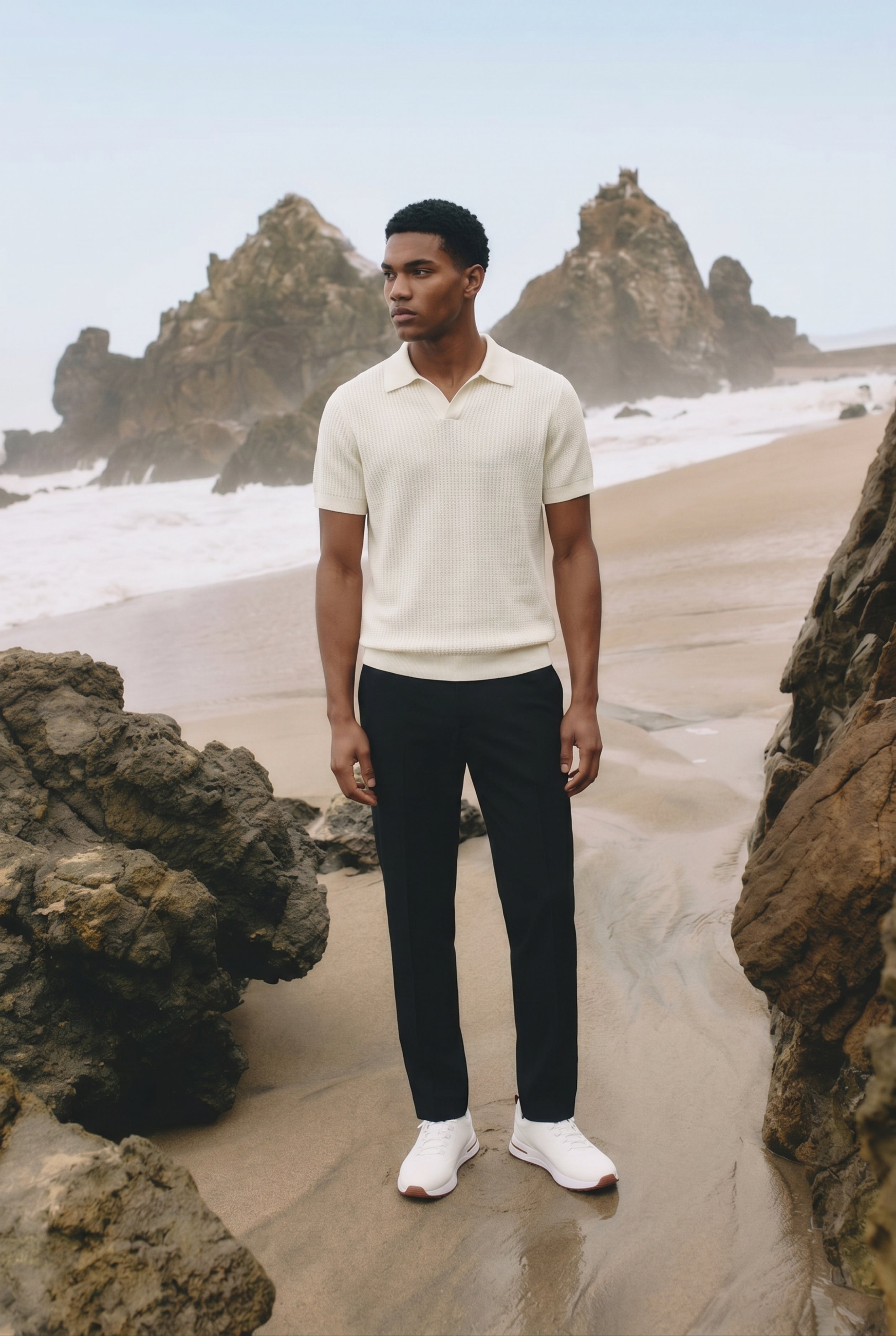 Portofino Classic Trouser Black