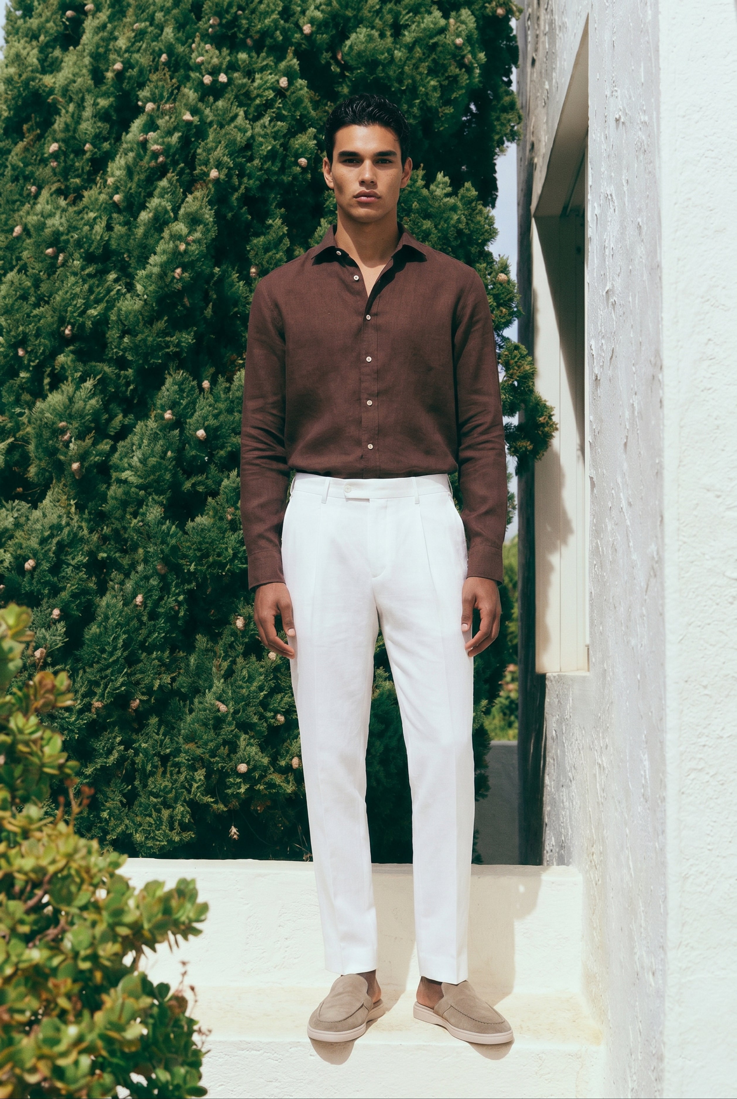 Portofino Classic Trouser White