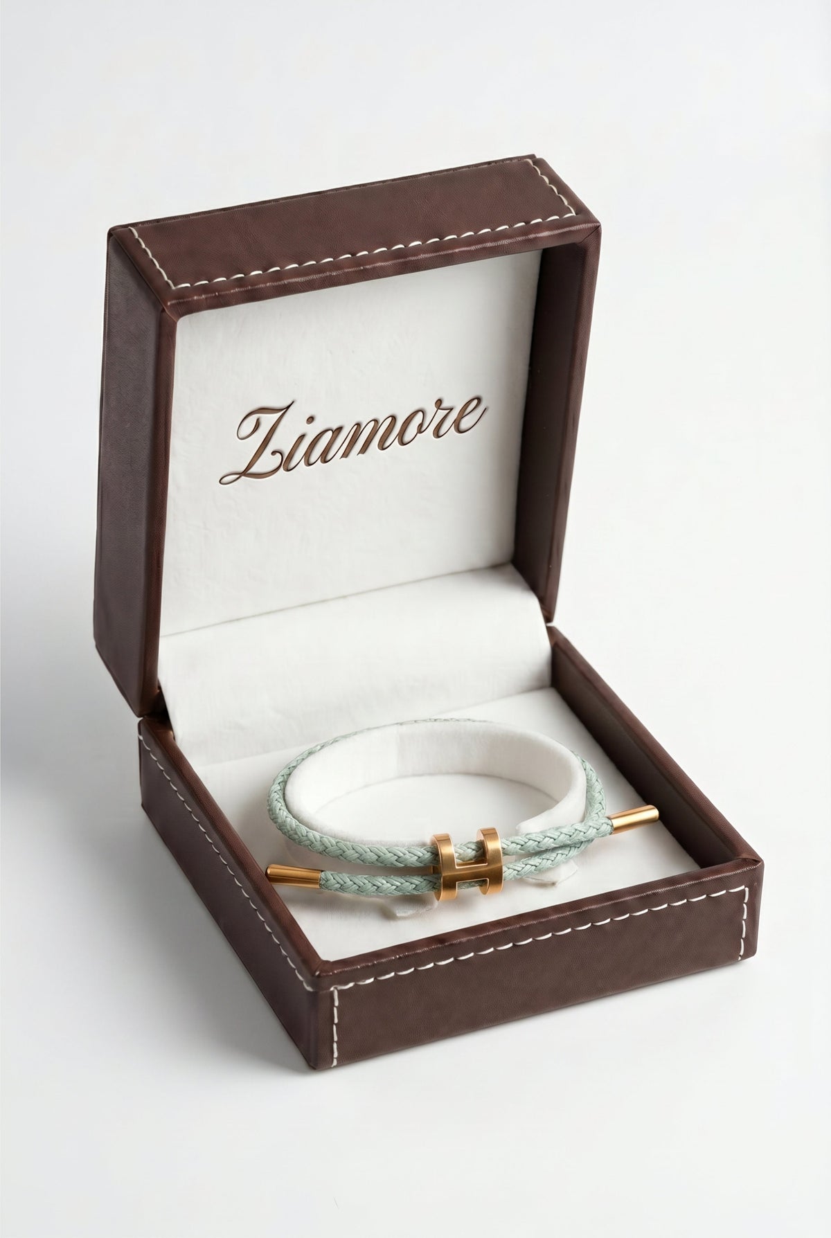 Ziamore Gold Bracelet Mint/Gold