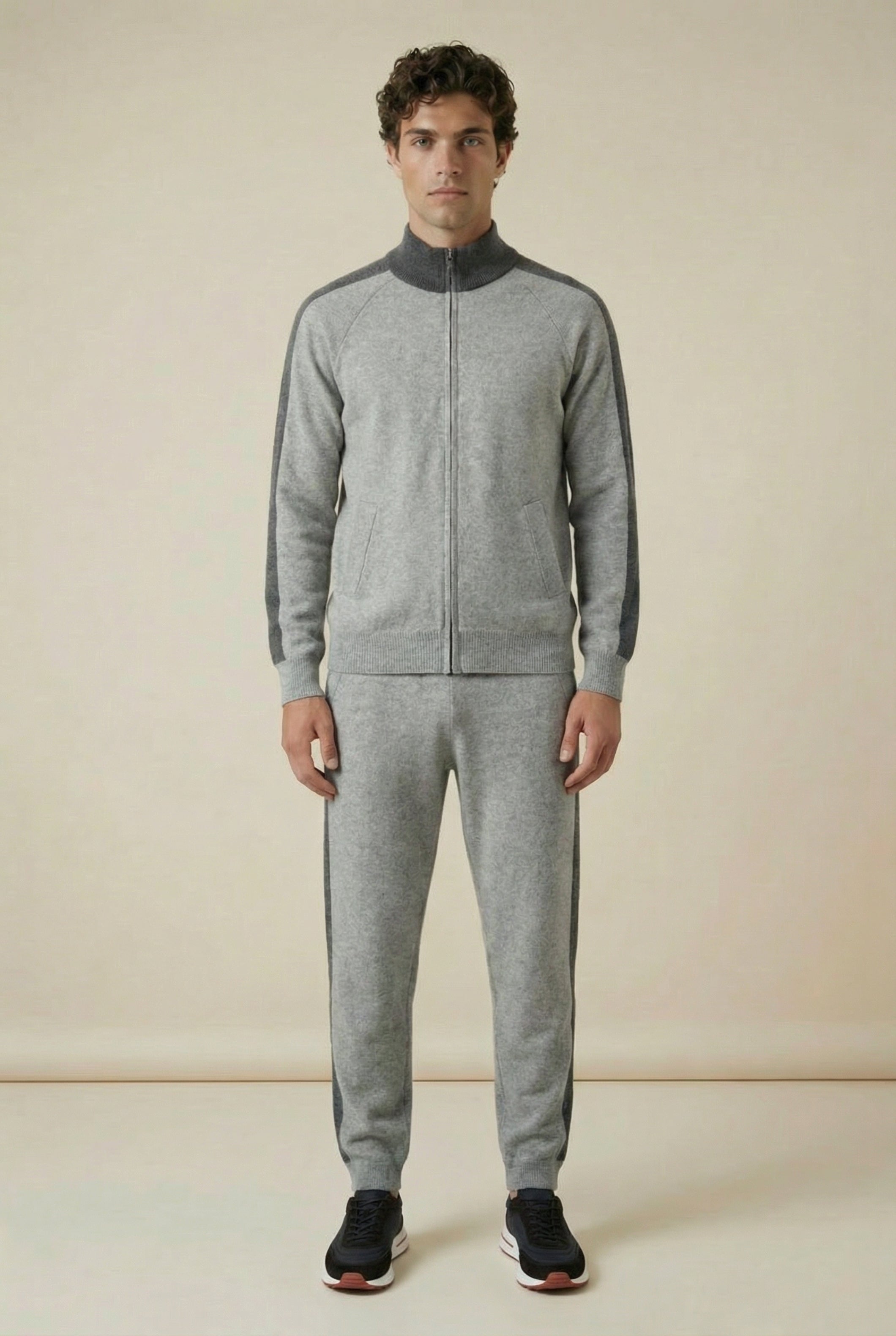 Como Cashmere Set Grey