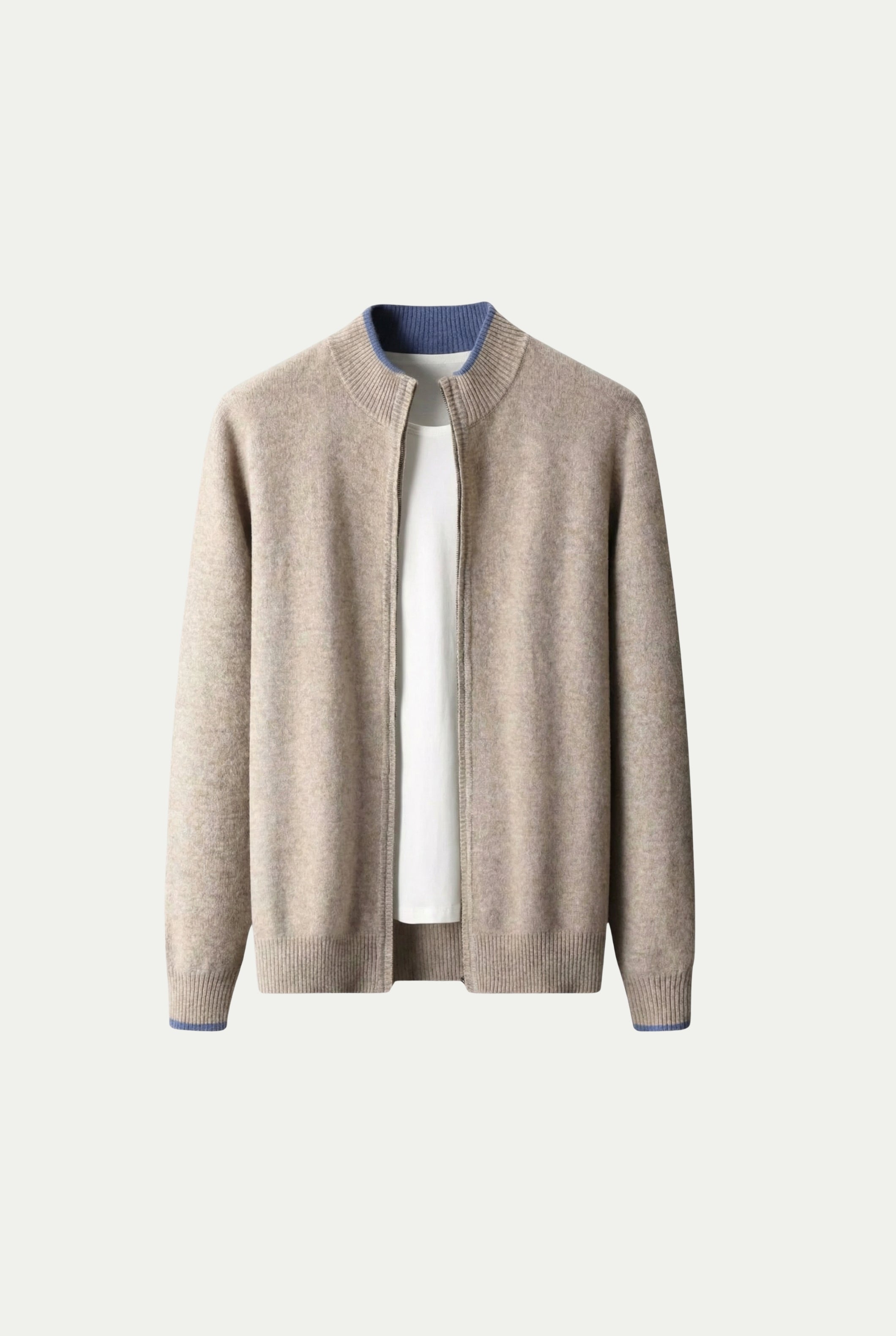 Venezia Cashmere Set Beige Blue