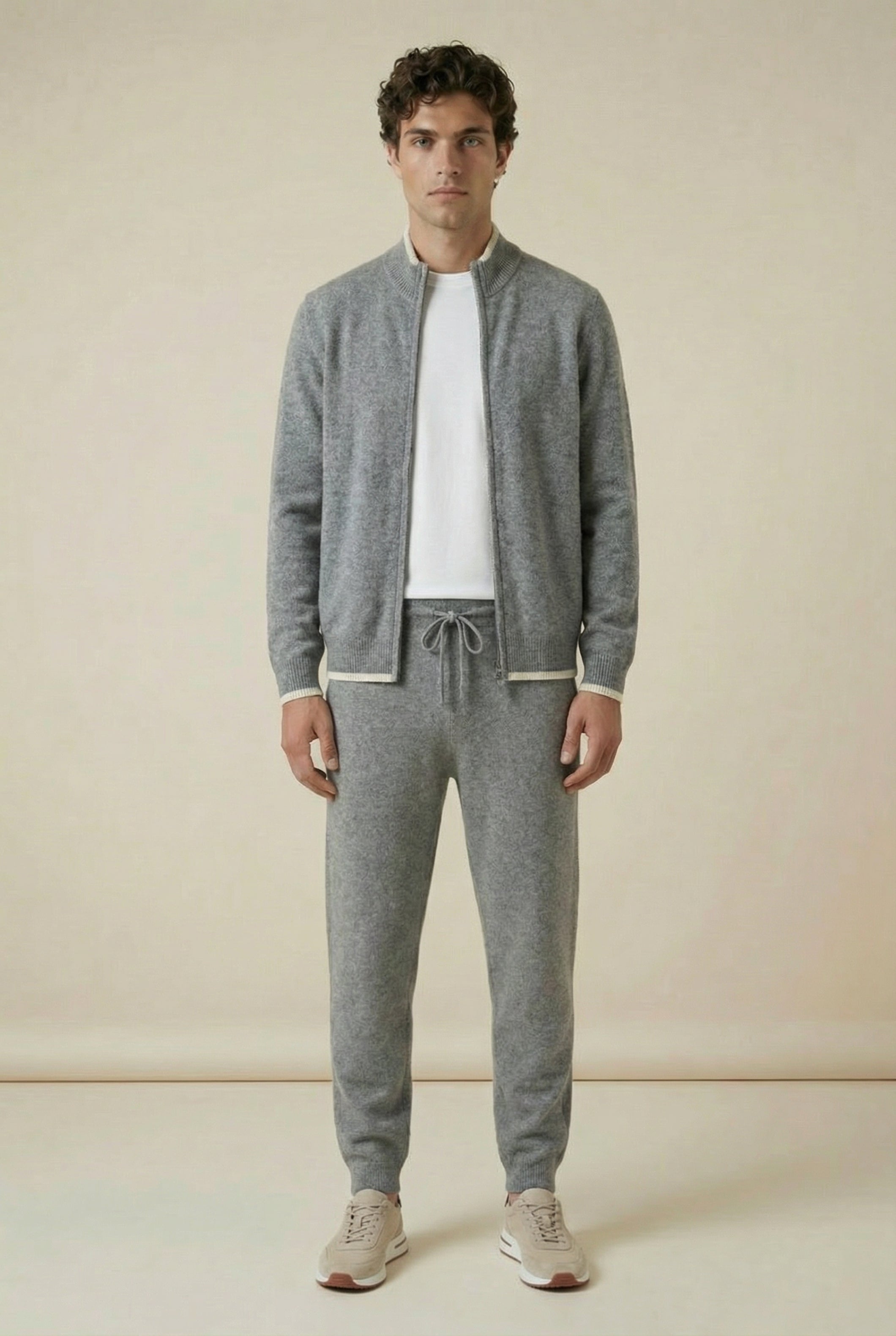 Venezia Cashmere Set Grey