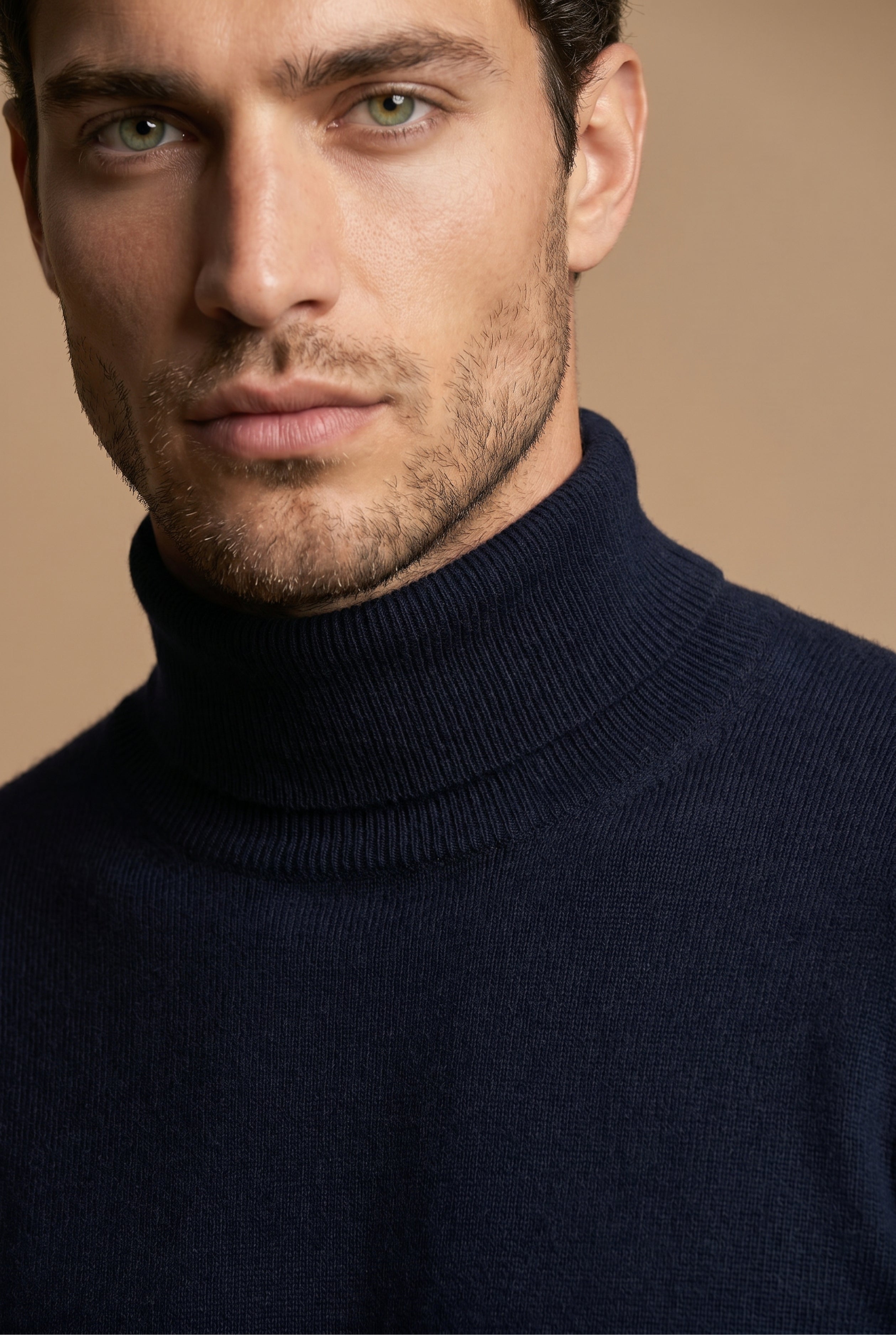 Amalfi Extrafine Rollneck Navy