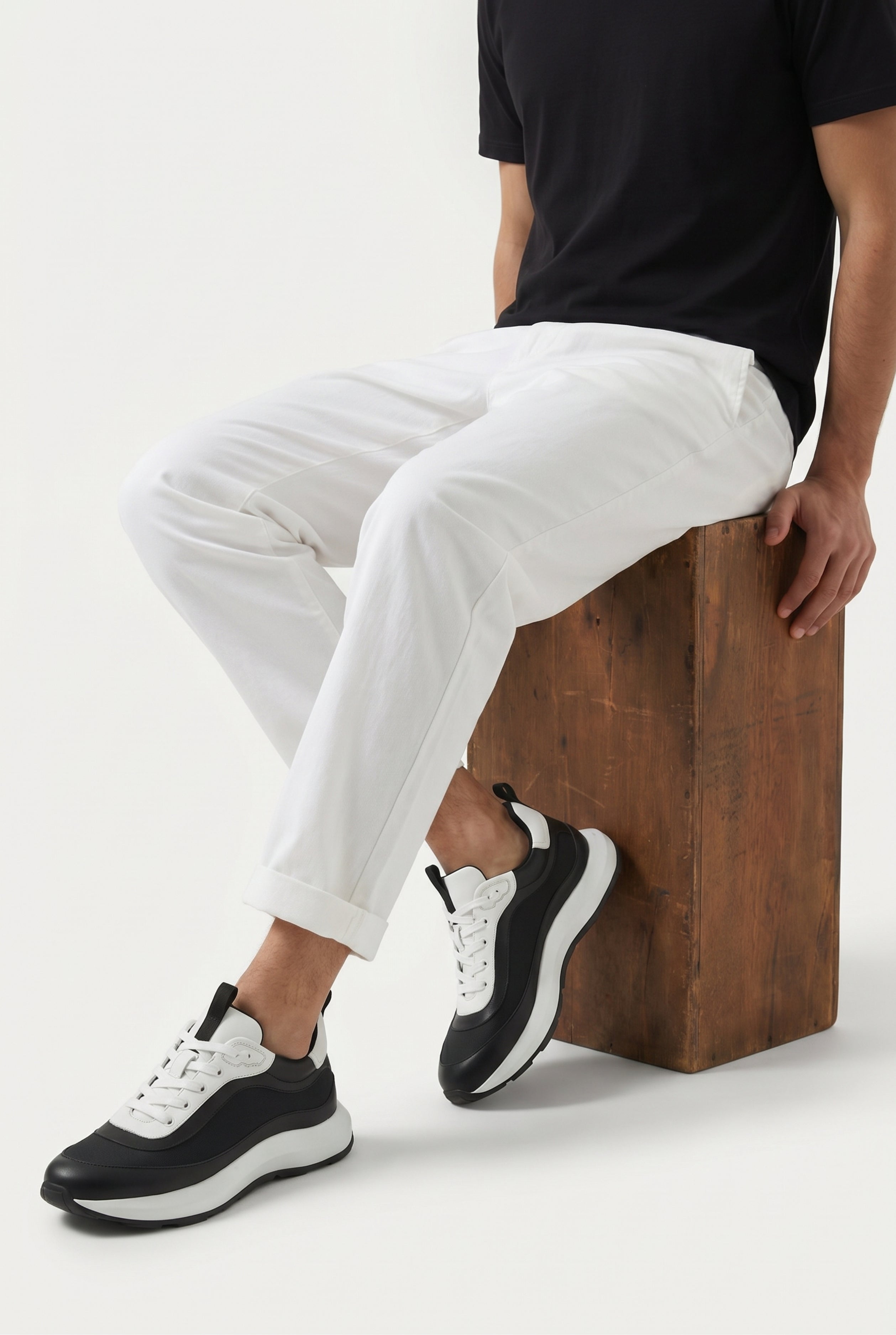Rodore Sneaker Black/White