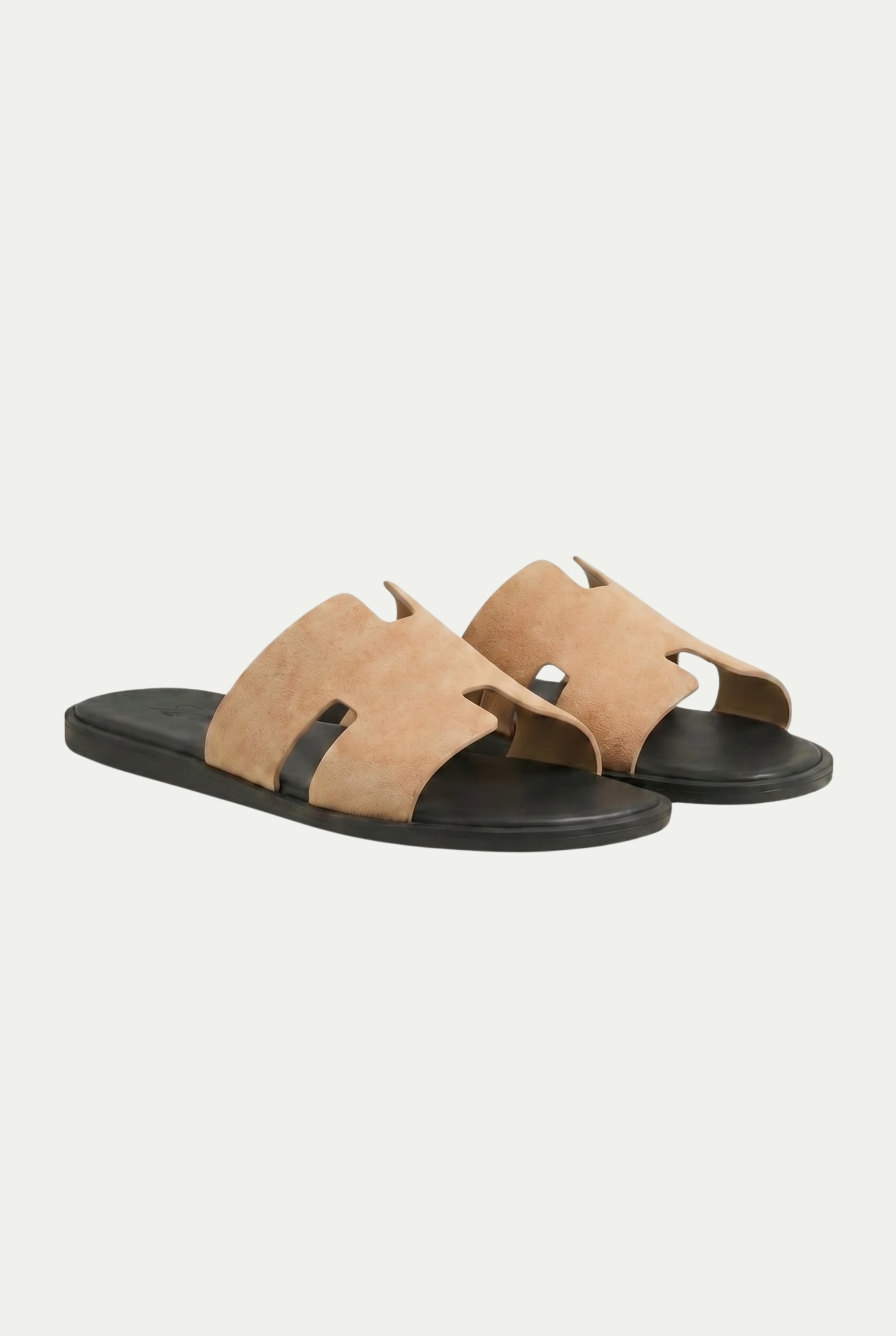 Capri Suède Slide Sand