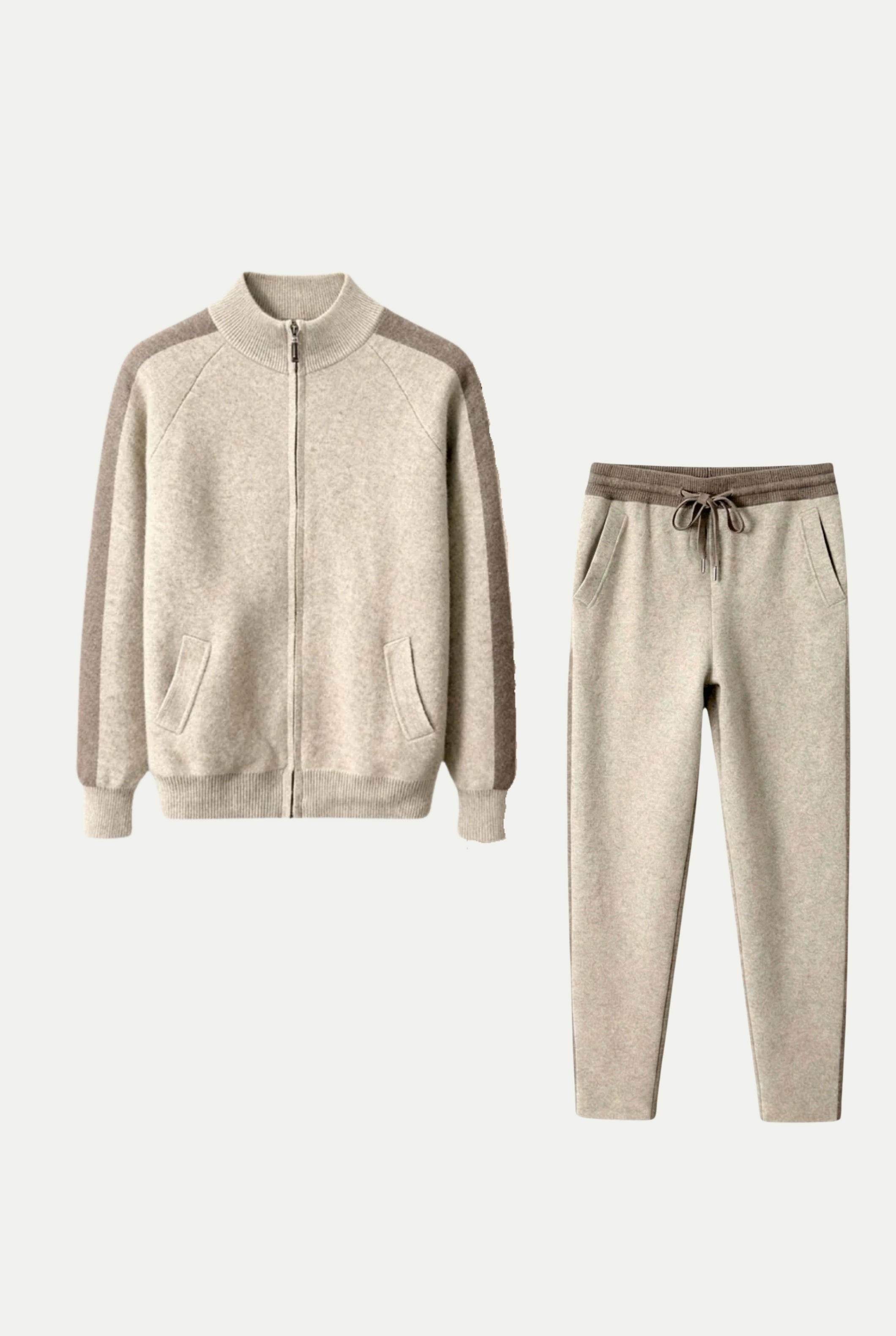 Como Cashmere Set Beige