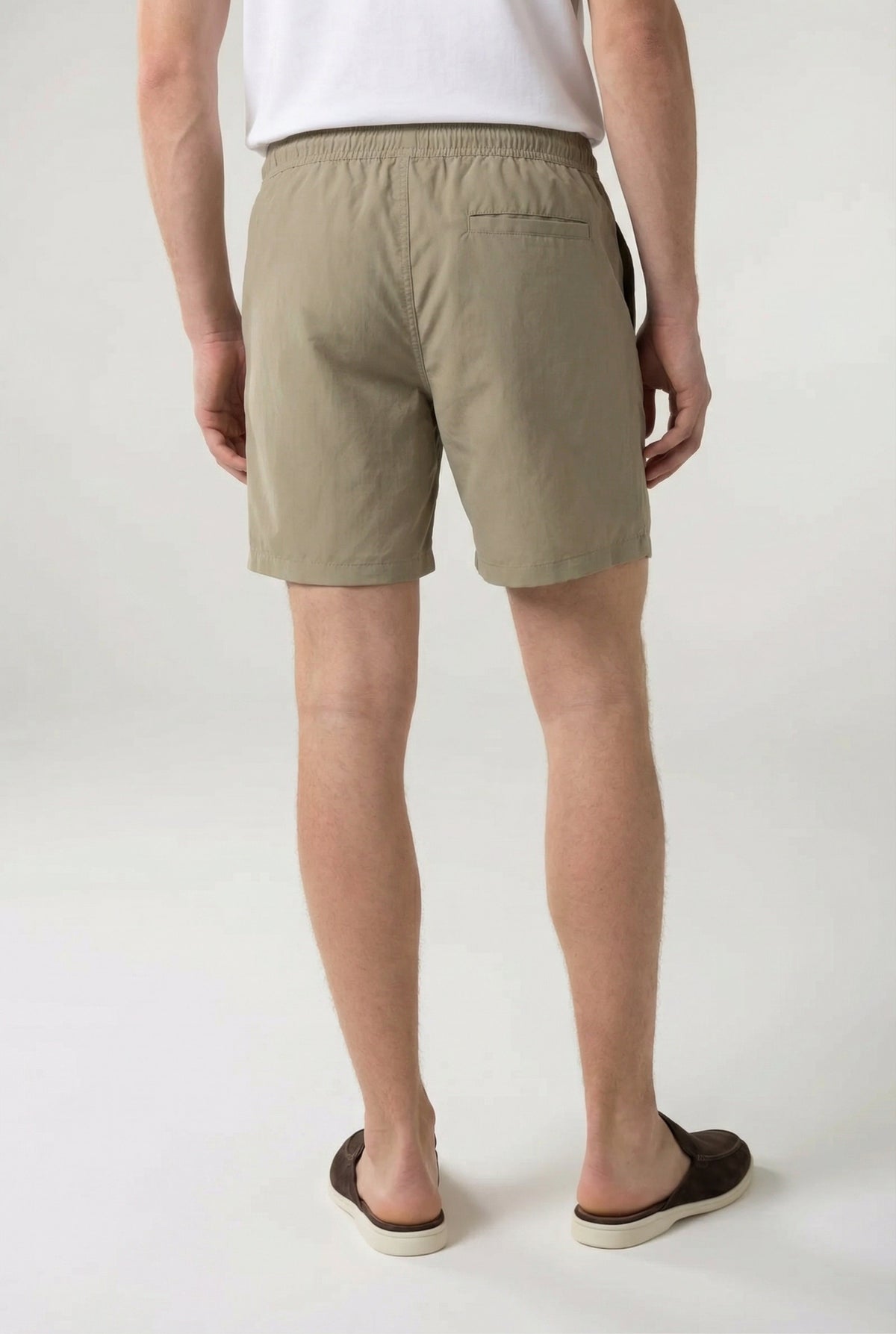 Portofino Nylon Swim Short Khaki