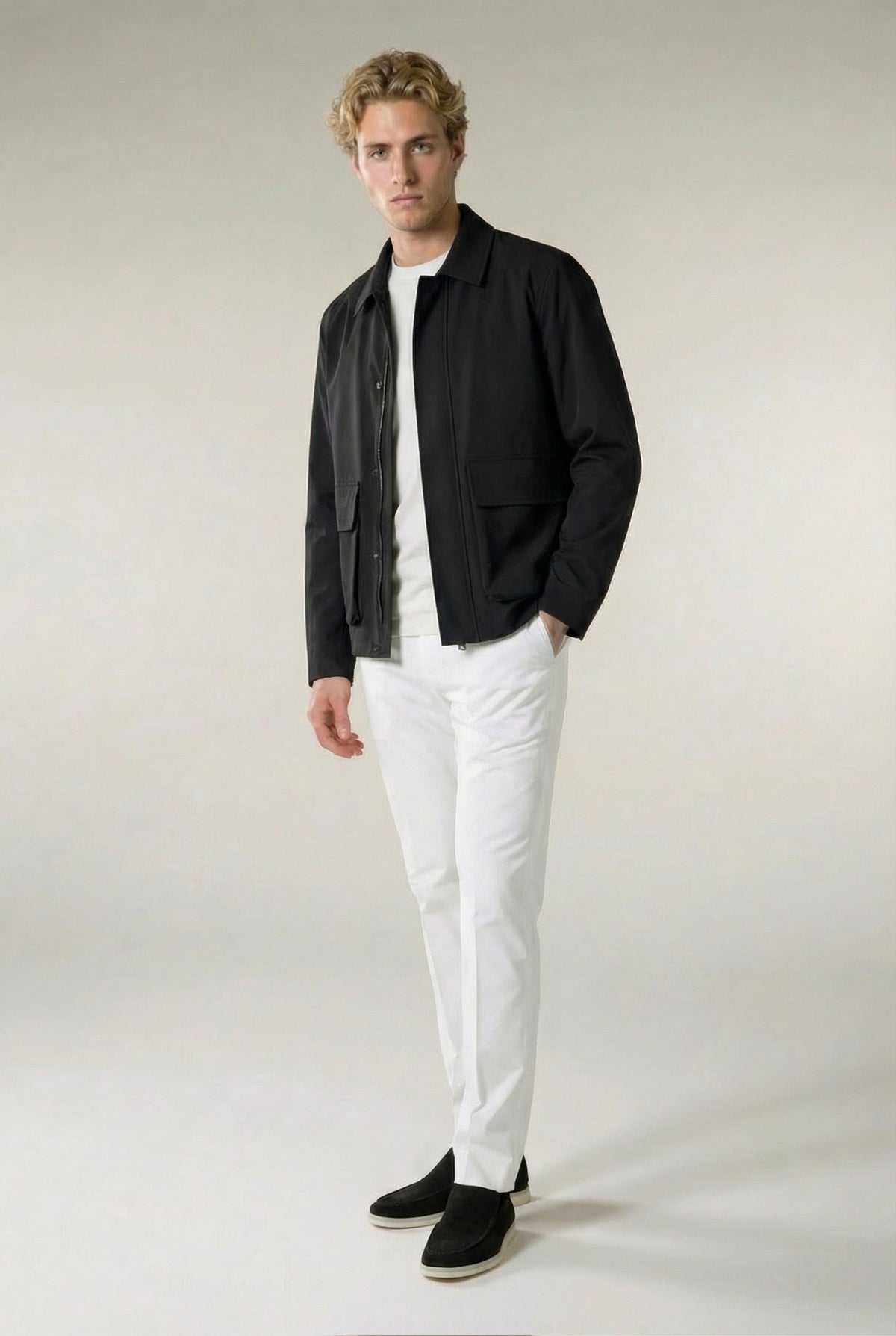 Como Field Jacket Black