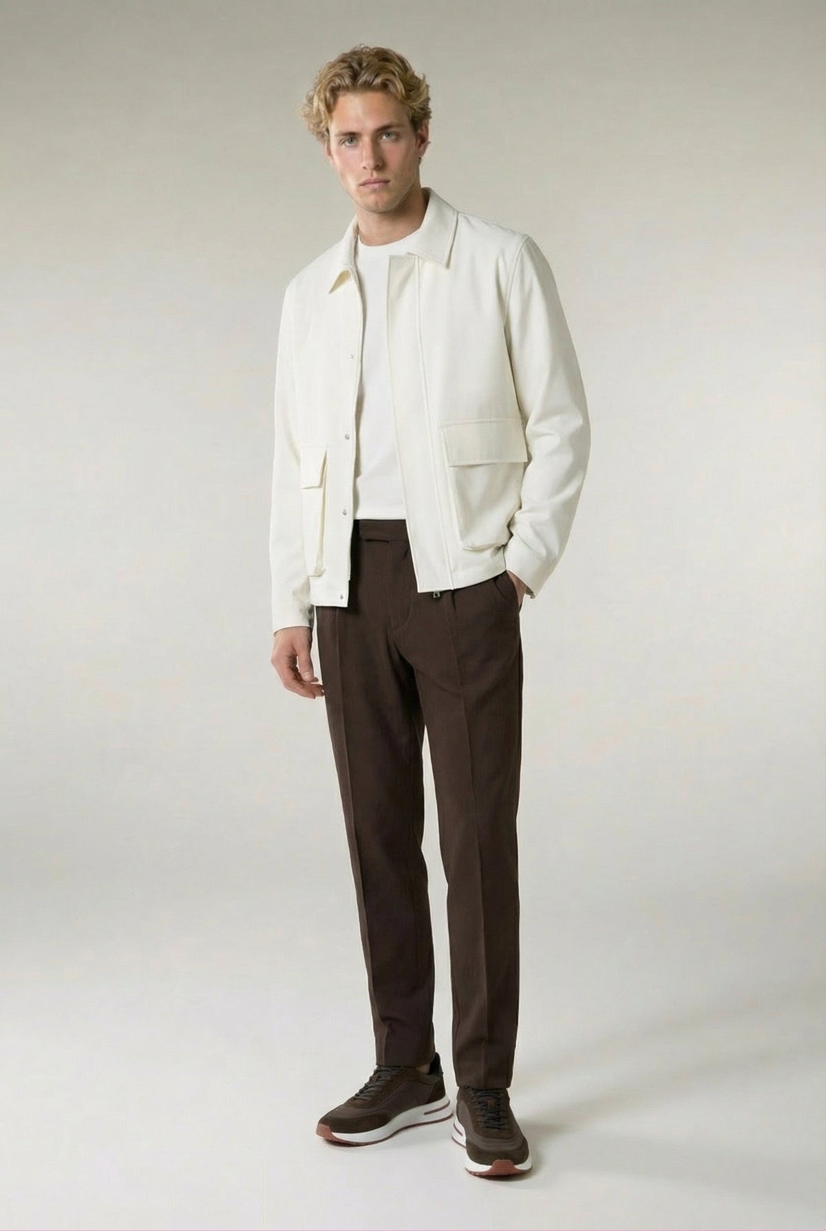 Como Field Jacket Cream