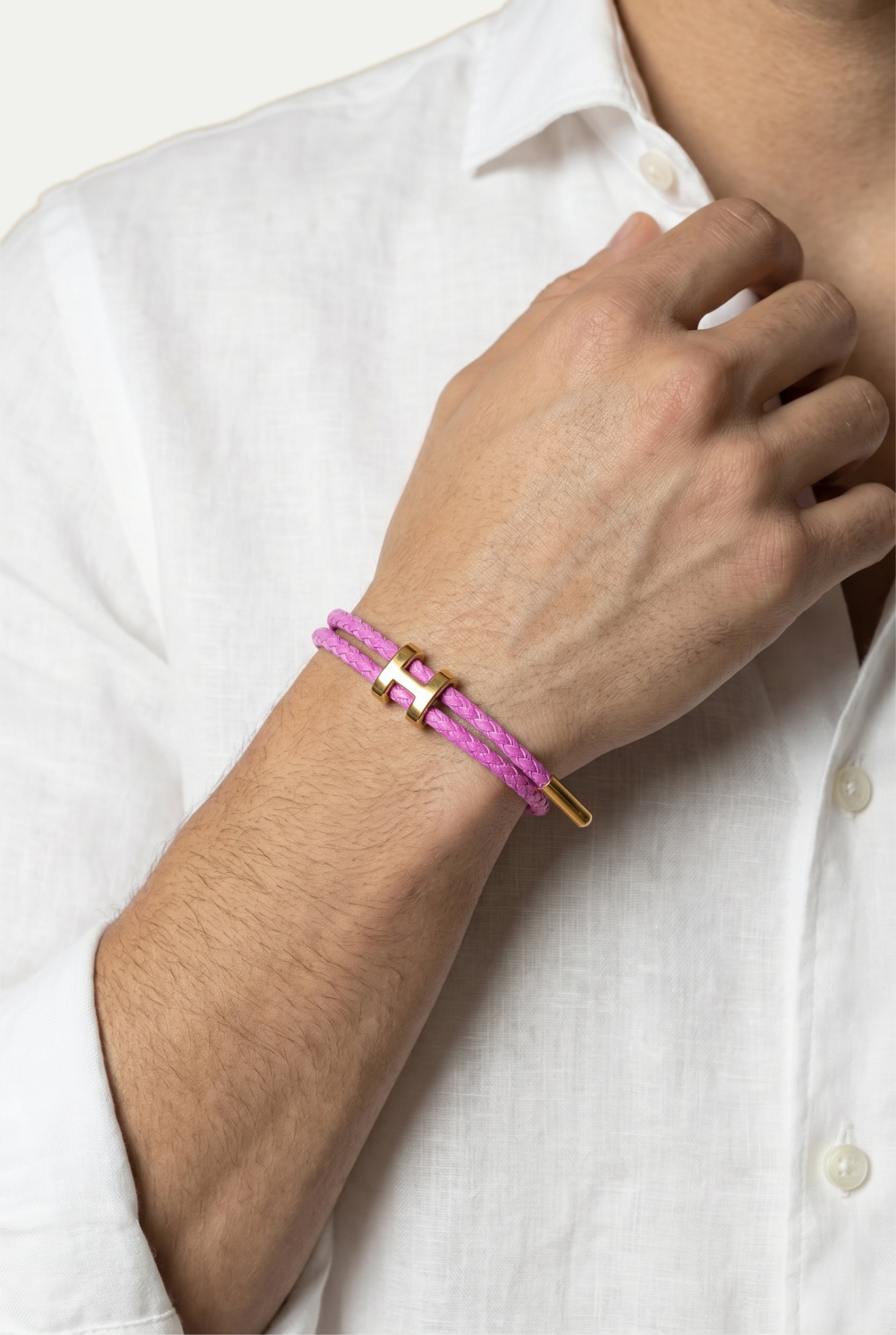 Ziamore Gold Bracelet Purple/Gold