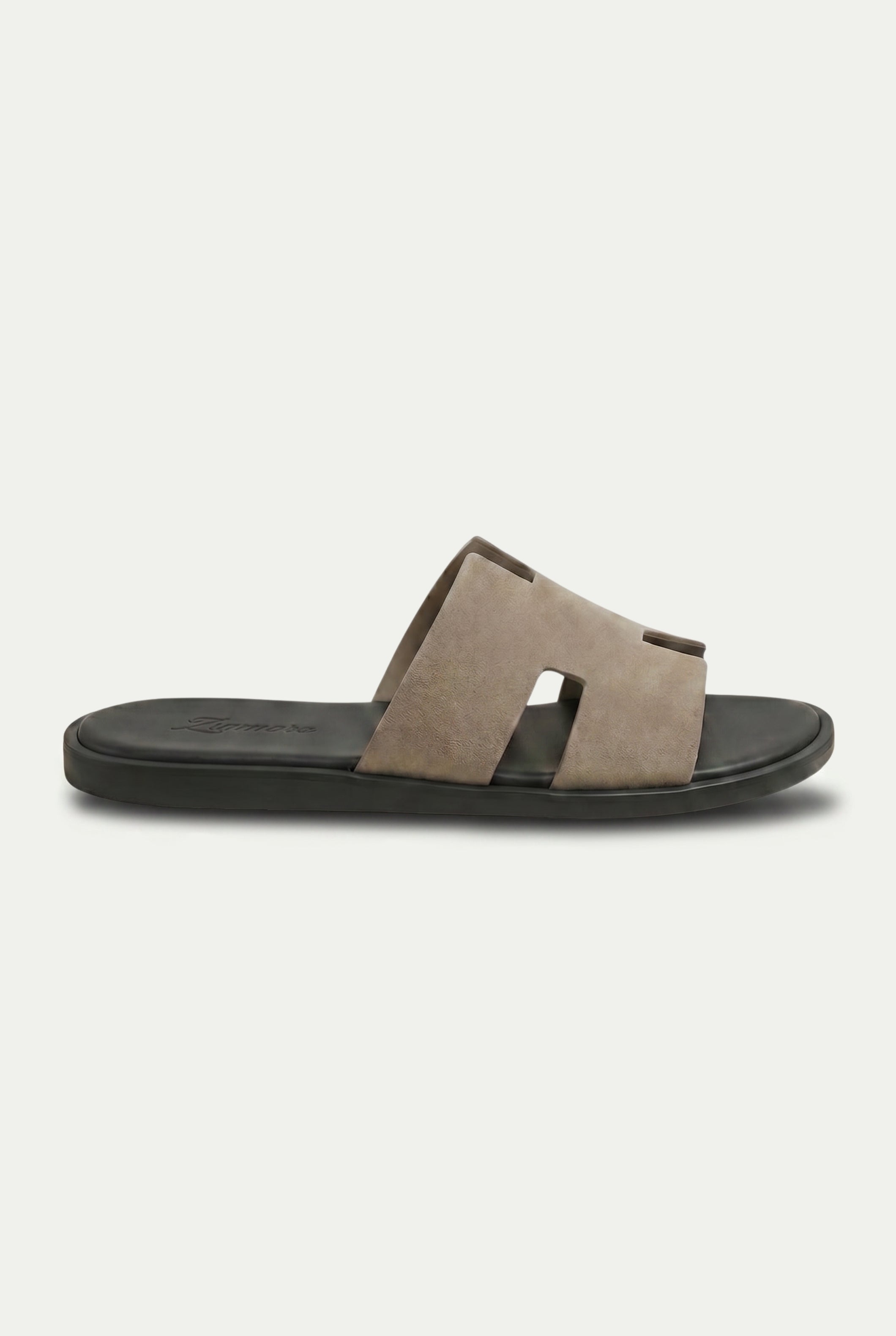 Capri Suède Slide Stone