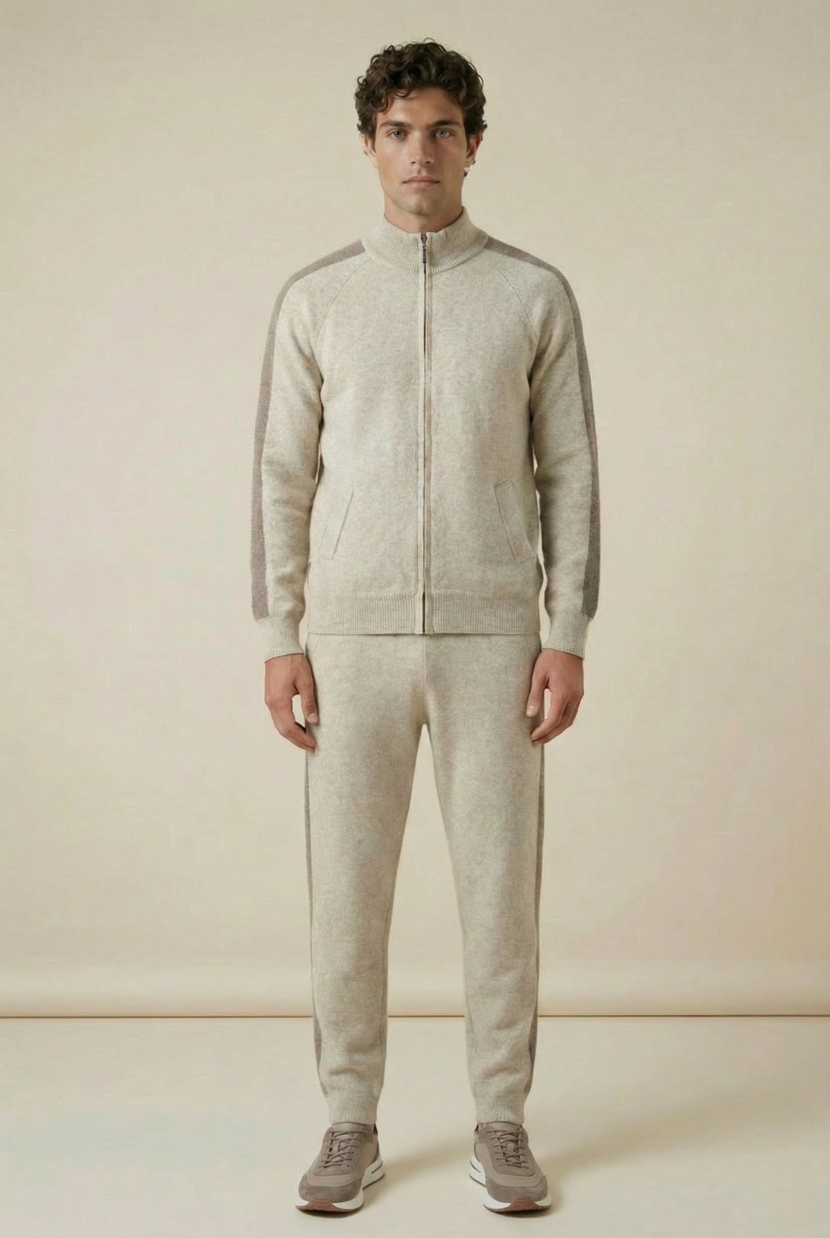 Como Cashmere Set Beige