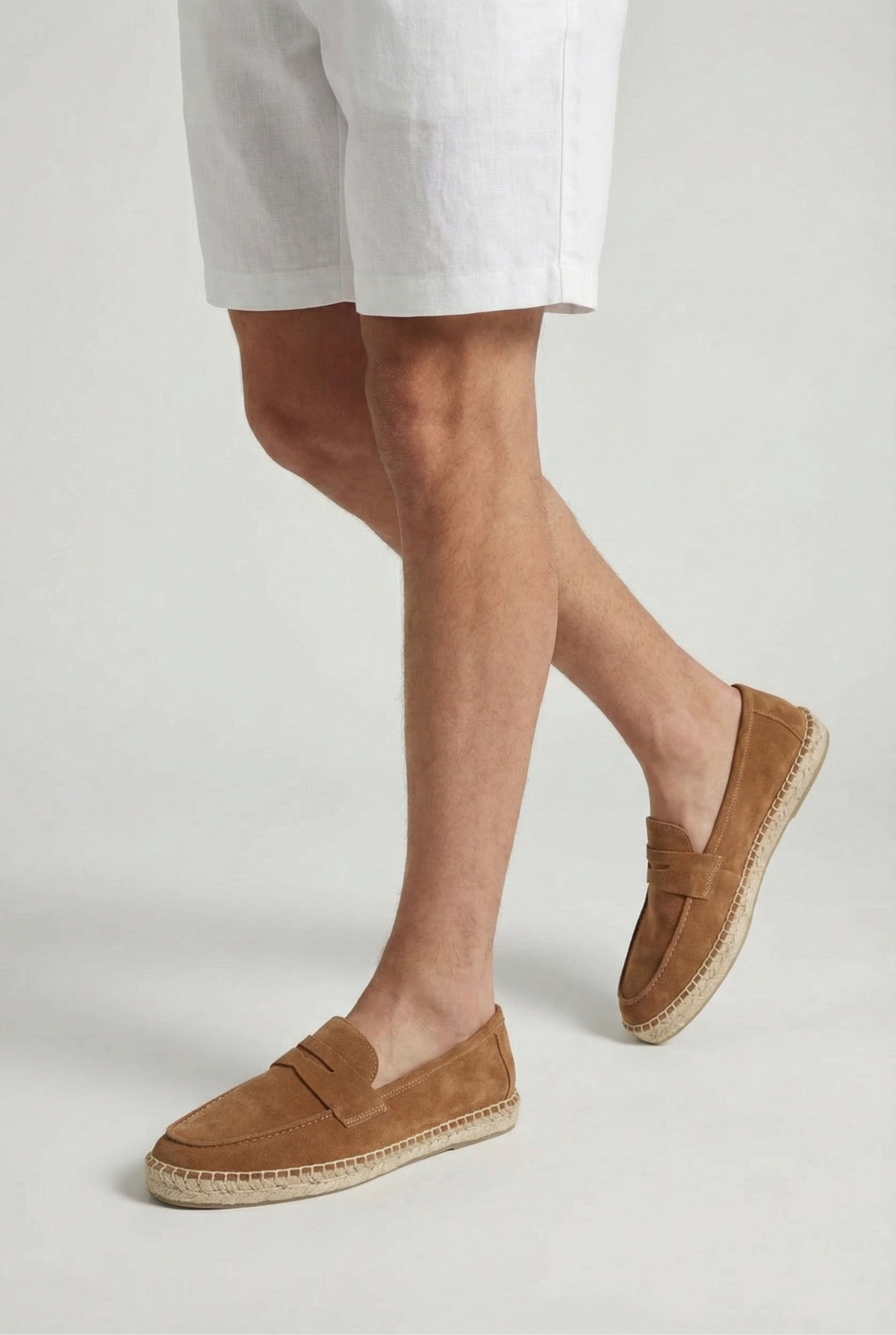 Capri Suede Loafer Tan