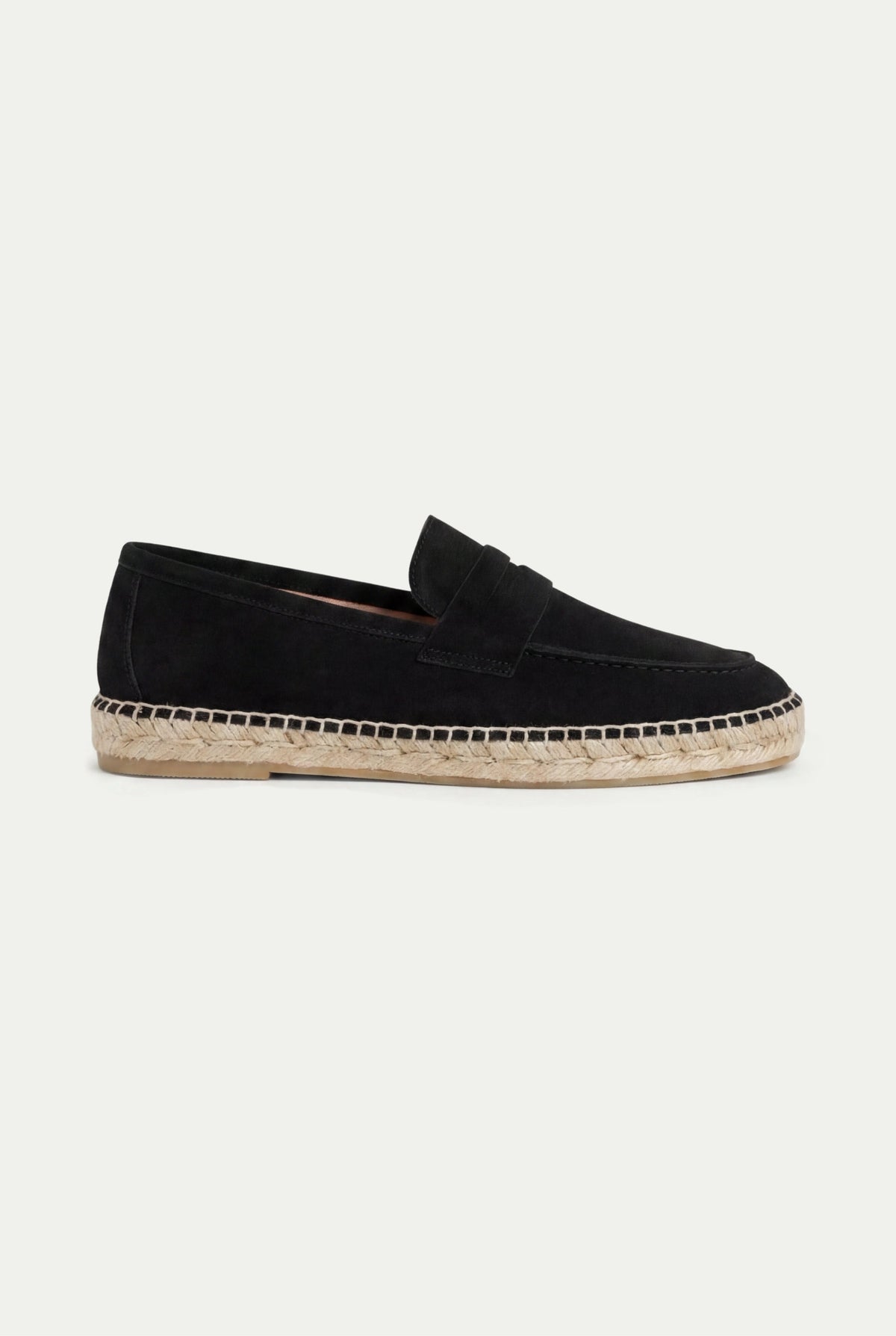 Capri Suede Loafer Black