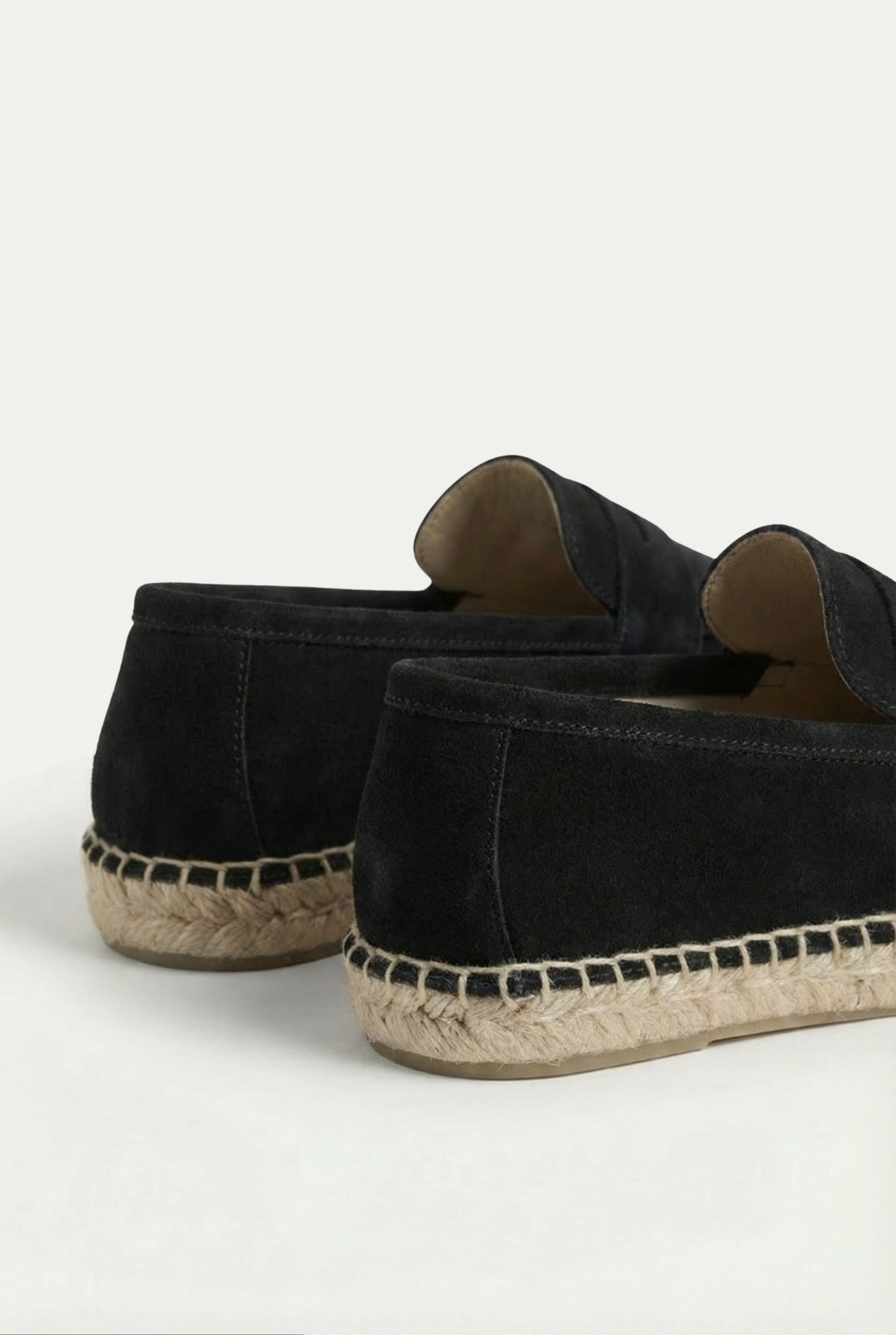 Capri Suede Loafer Black