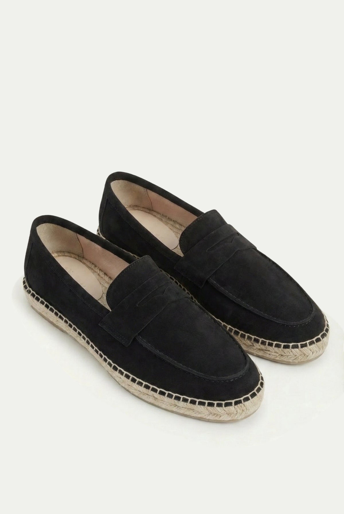 Capri Suede Loafer Black