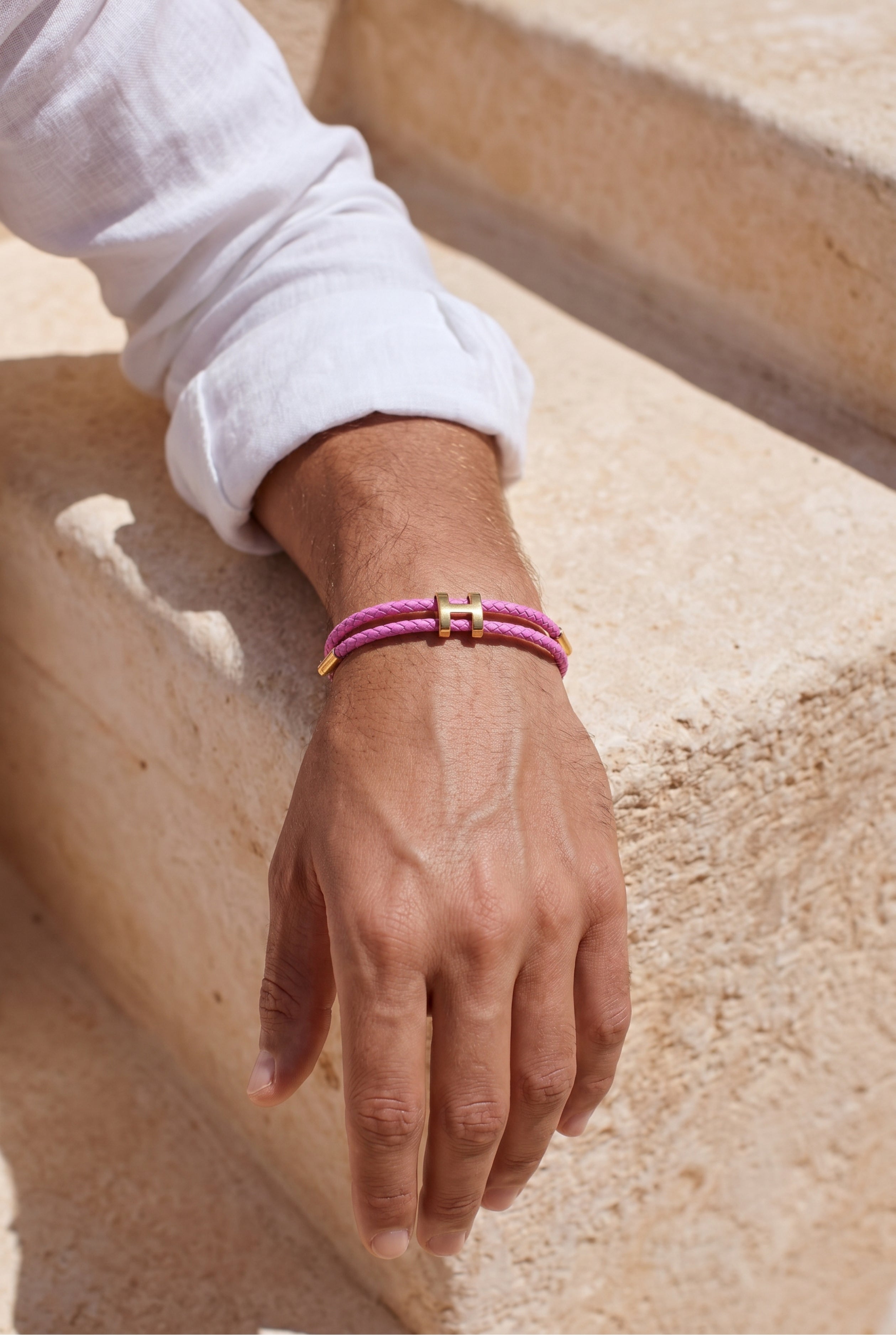 Ziamore Gold Bracelet Purple/Gold