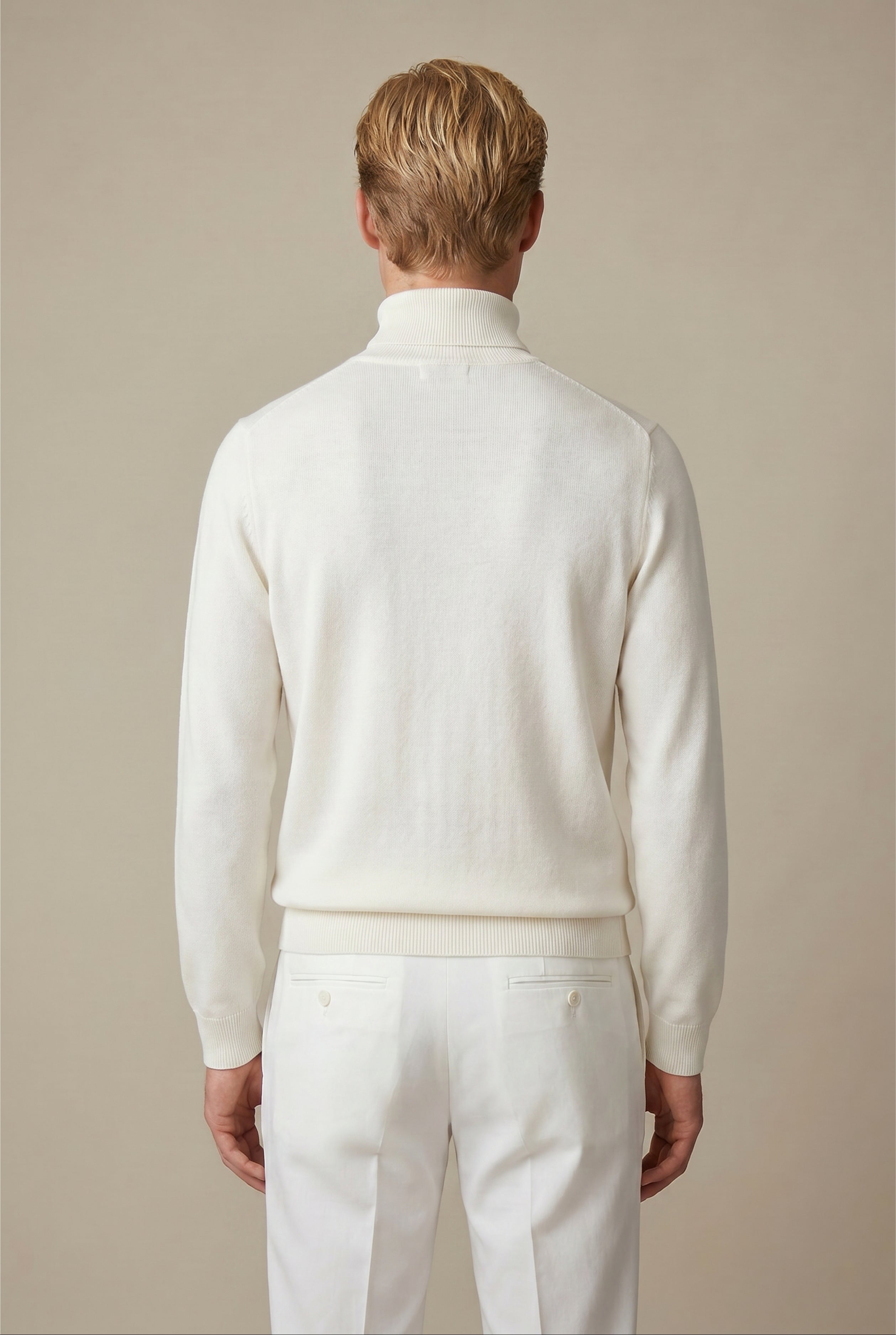 Amalfi Extrafine Rollneck White