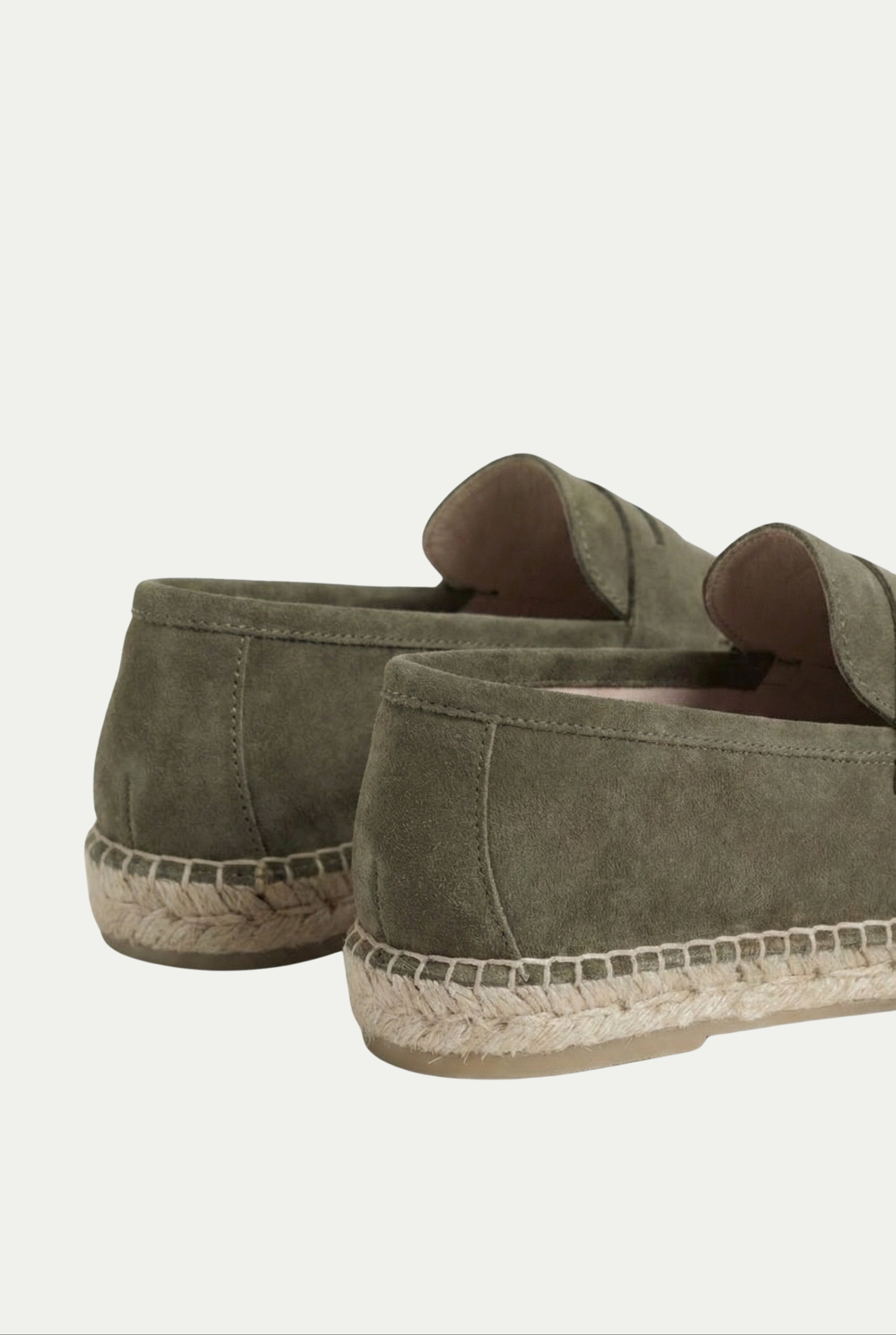 Capri Suede Loafer Olive