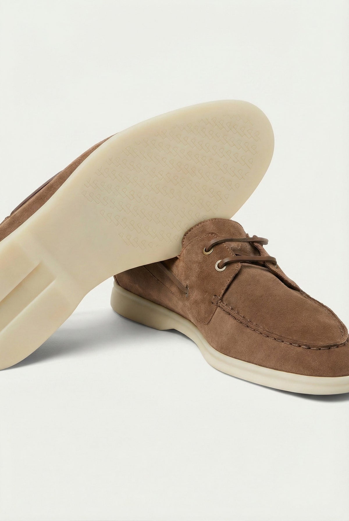 Yacht Walk Suede Loafer Taupe