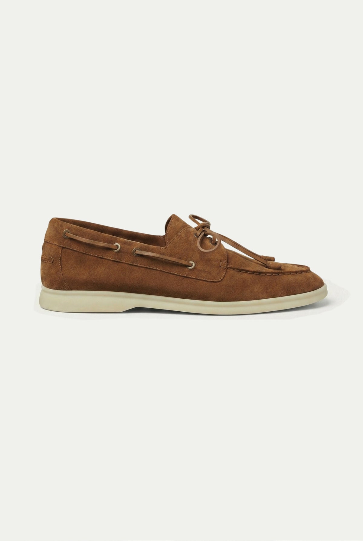 Yacht Walk Suede Loafer Brown
