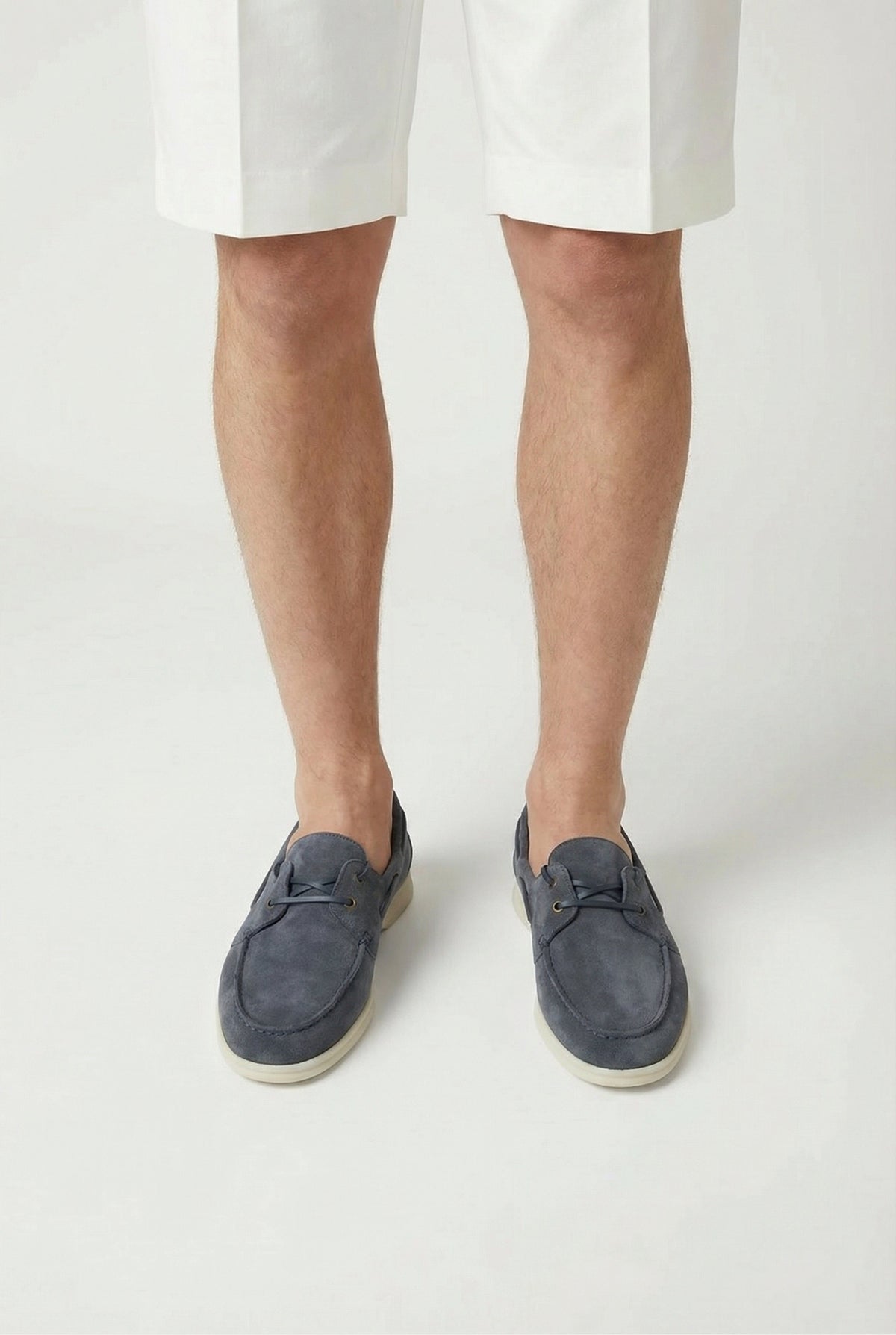 Yacht Walk Suede Loafer Blue