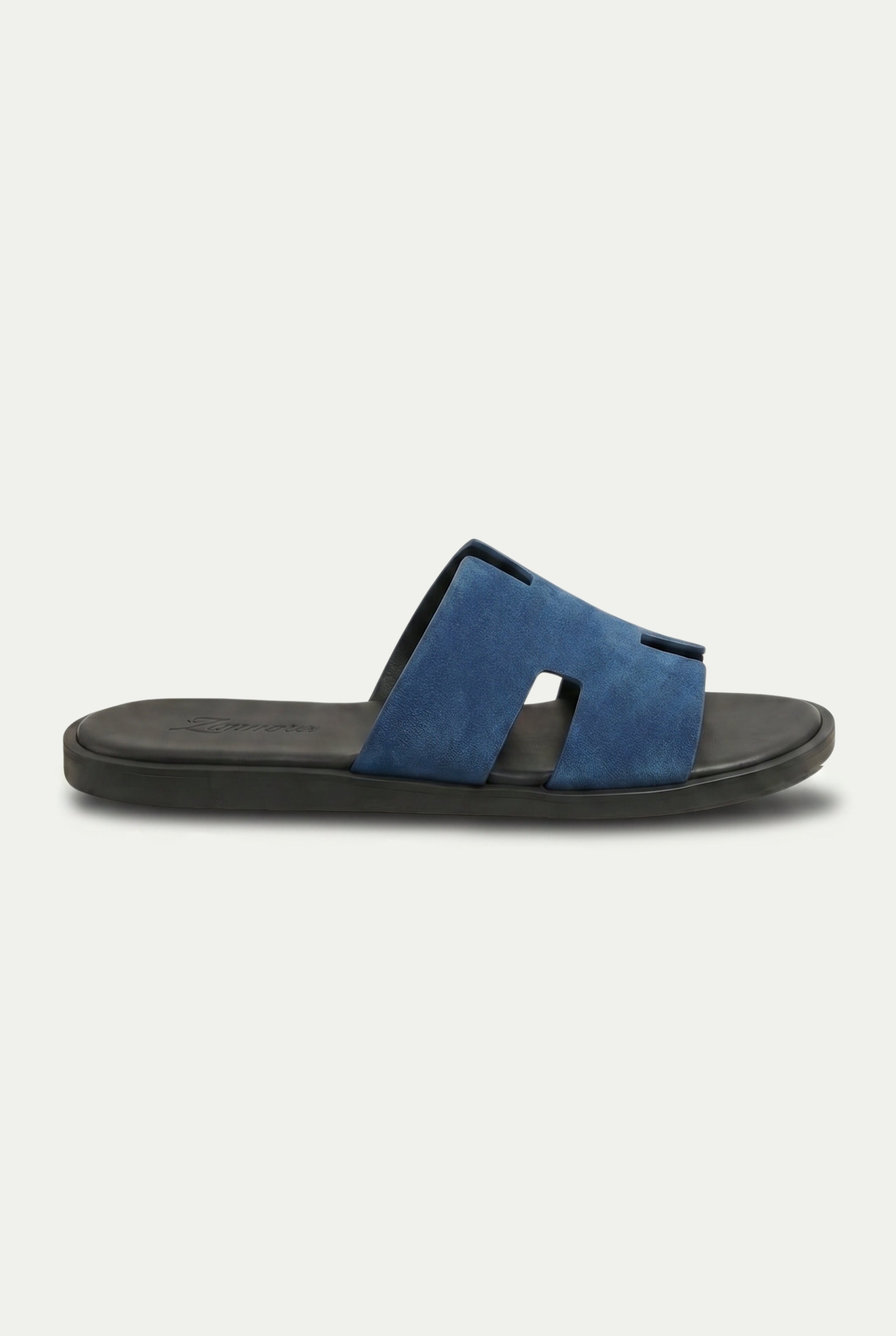 Capri Suède Slide Navy