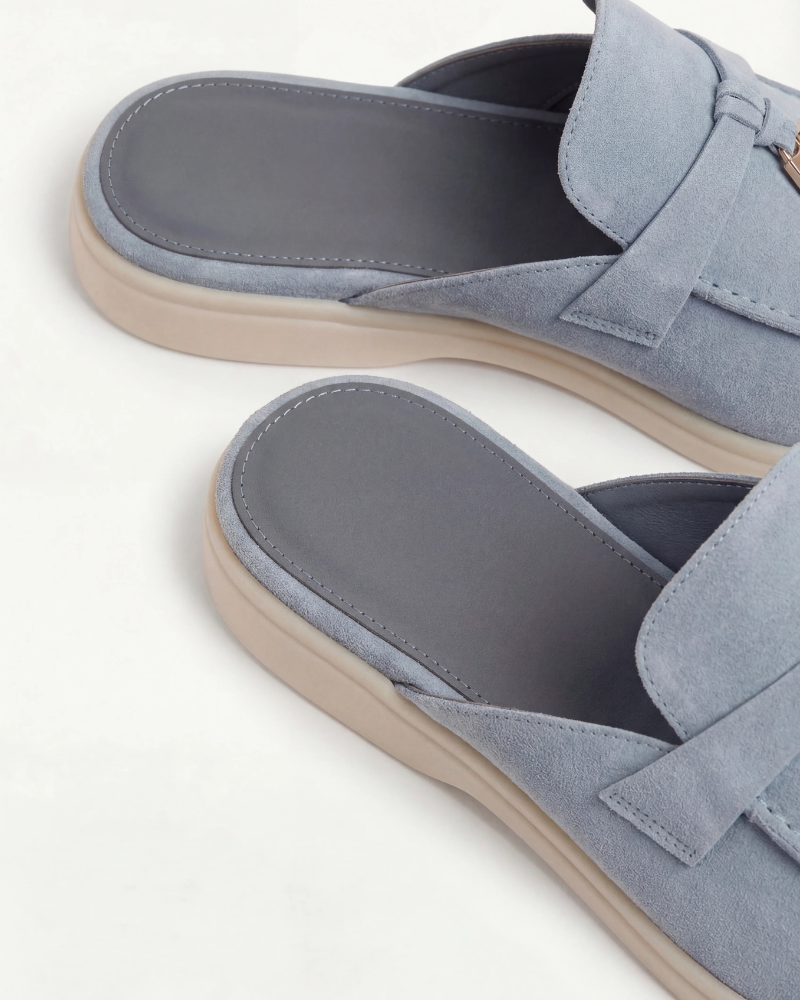 Sky Blue Mediterranean Mule