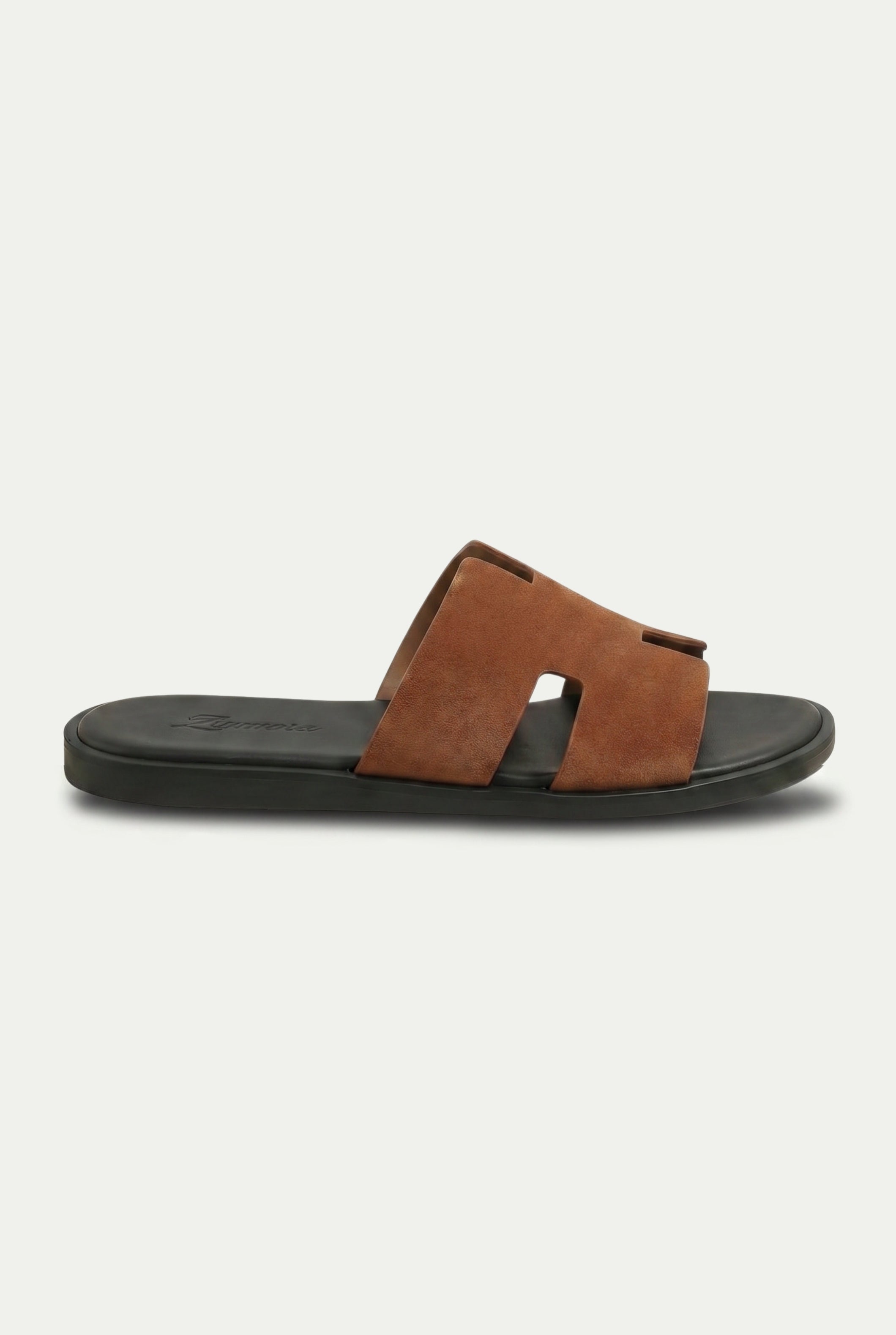 Capri Suède Slide Tan
