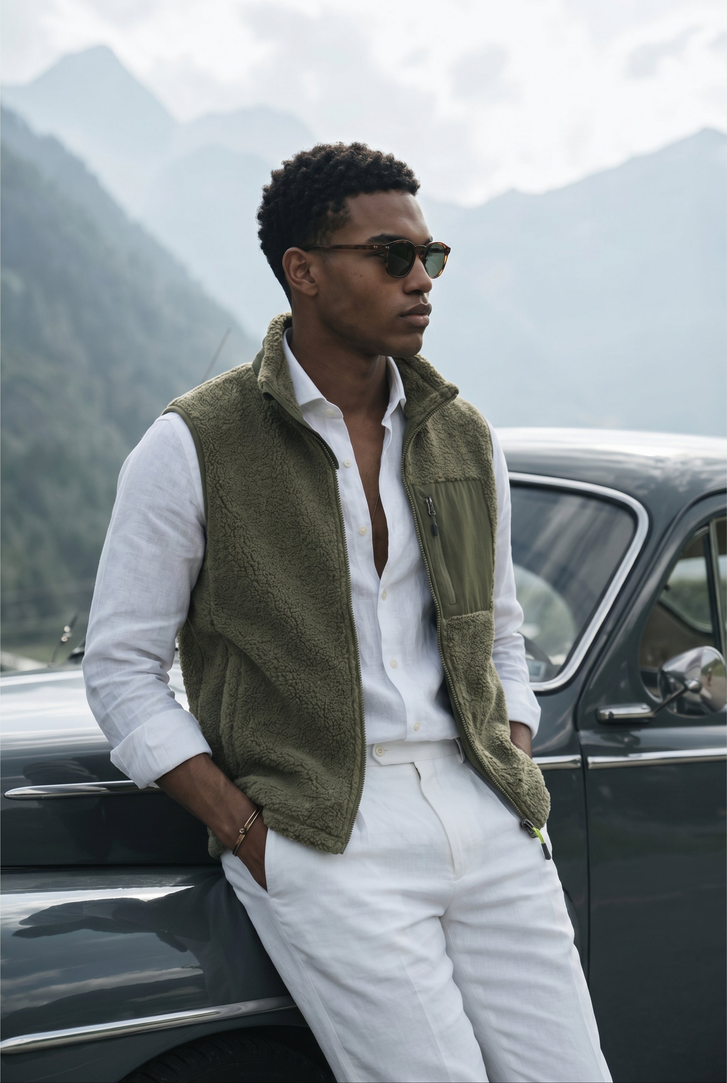 Ziamore Walker Bodywarmer Olive