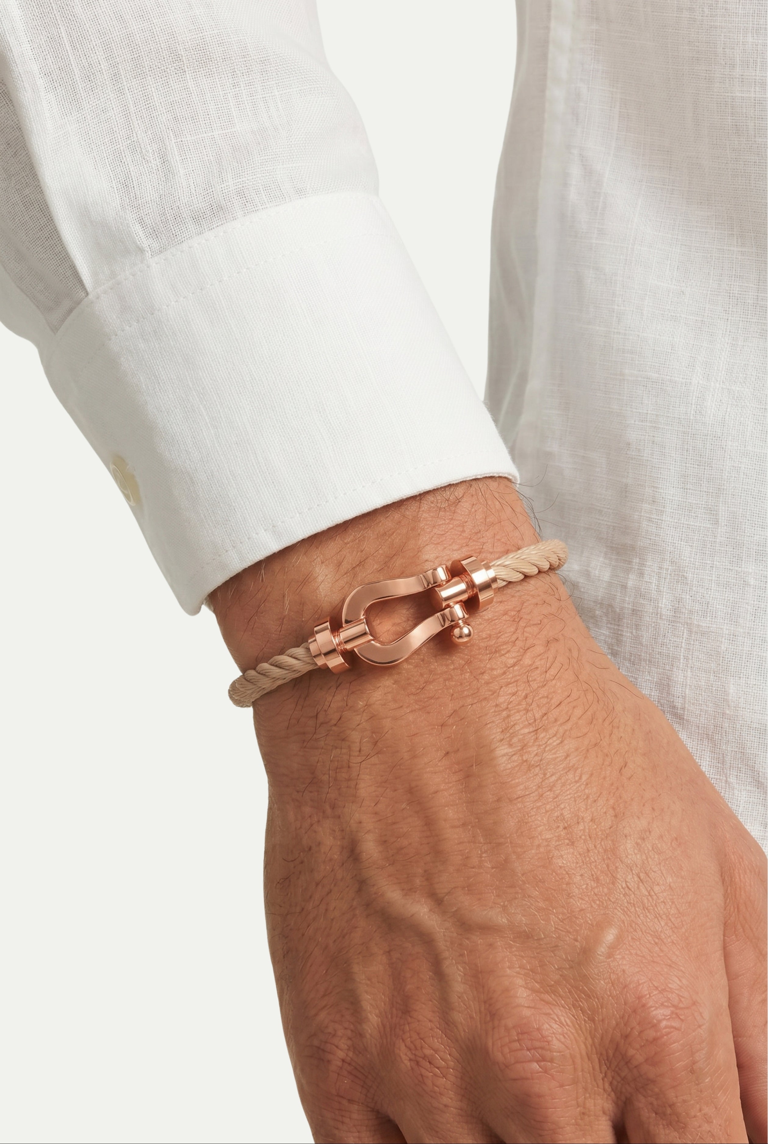 Ziamore Yacht Bracelet Sand/Rose Gold