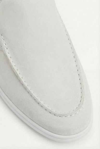 Yacht Suède Mule White
