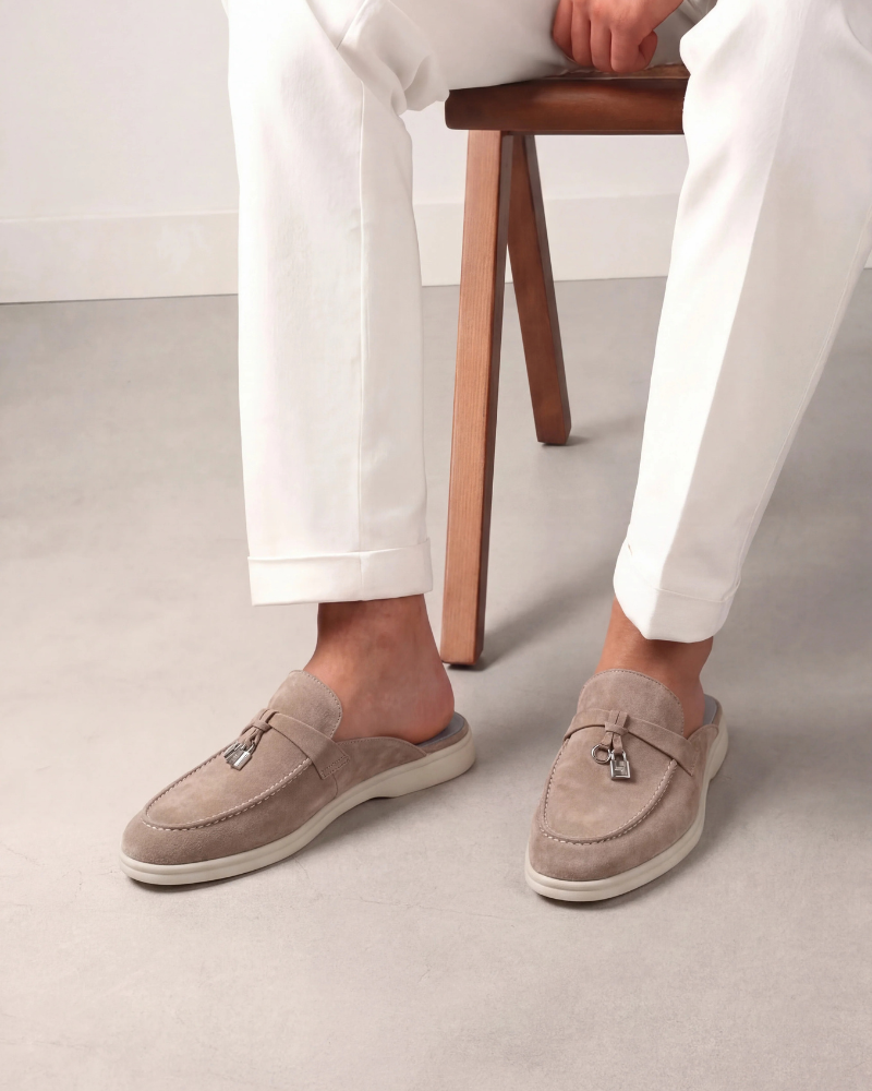 Beige Mediterranean Mule