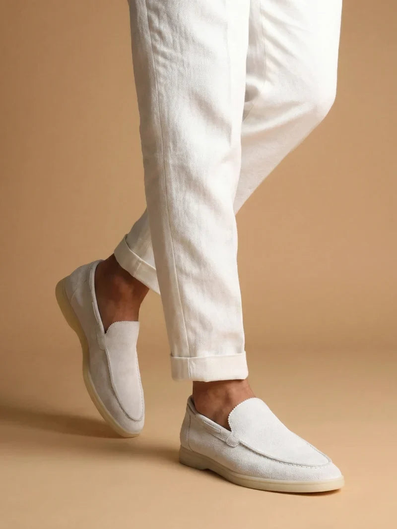 Classic Loafer Pearl White