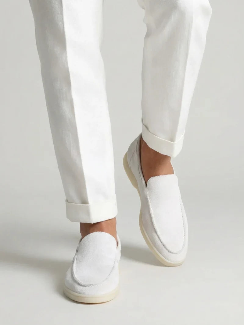Classic Loafer Pearl White