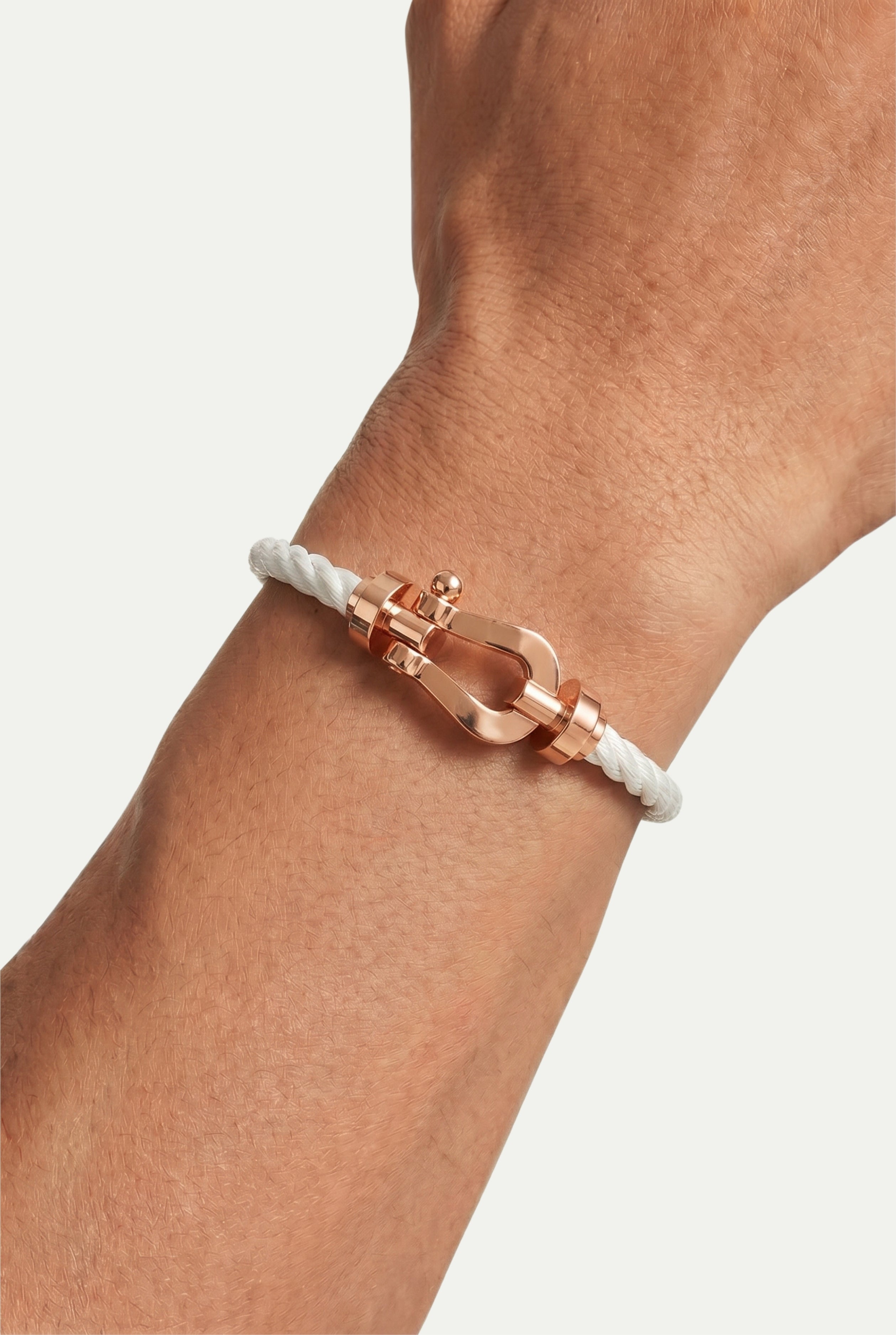 Ziamore Yacht Bracelet White/Rose Gold
