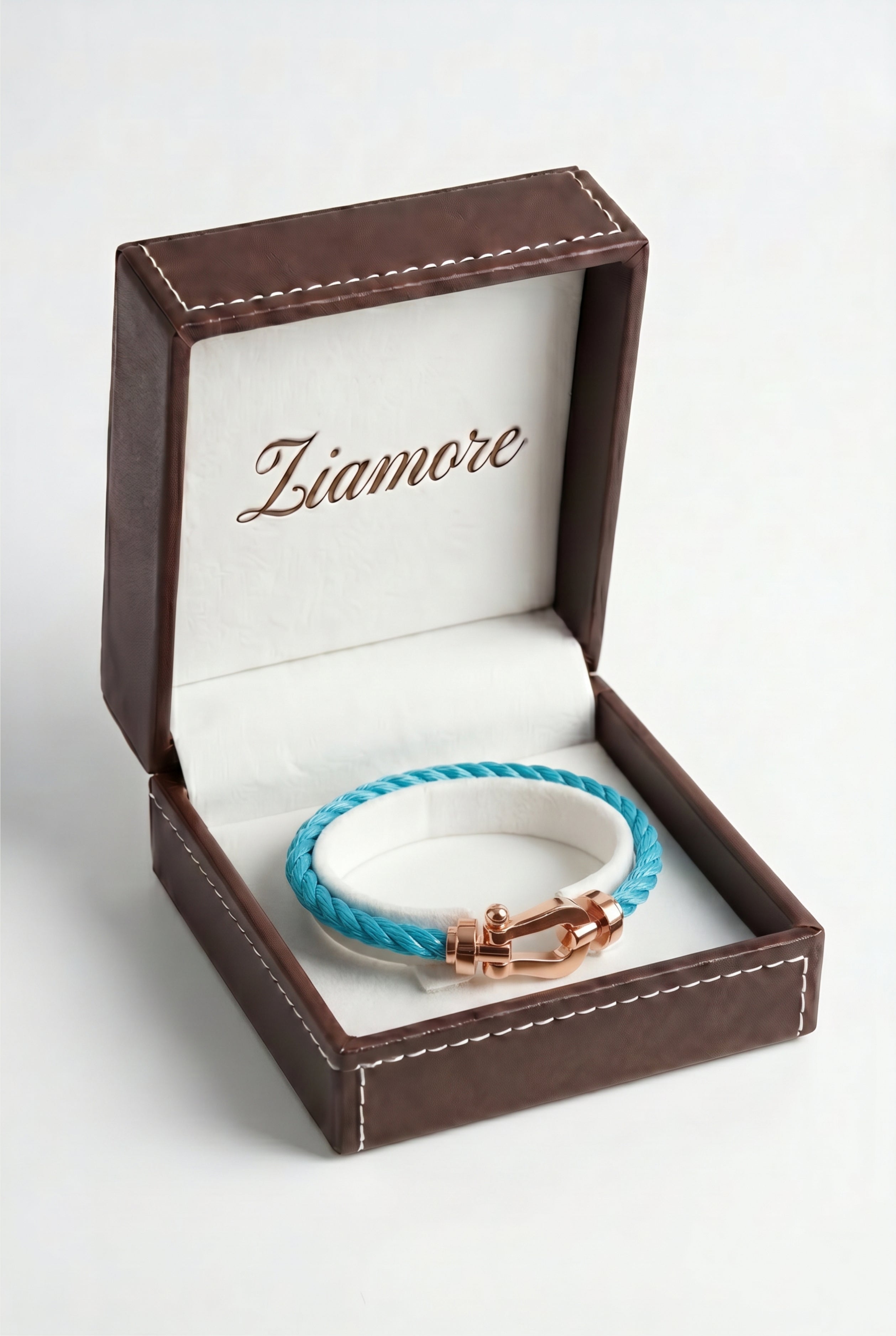 Ziamore Yacht Bracelet Blue/Rose Gold