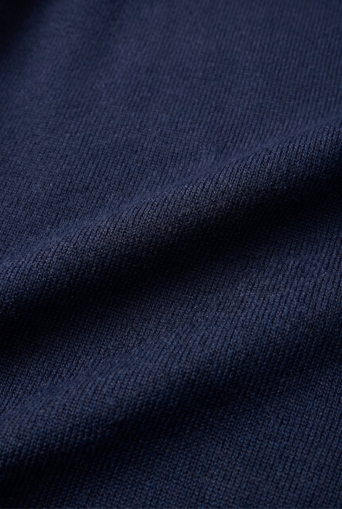 Merino Quarter Zip Navy