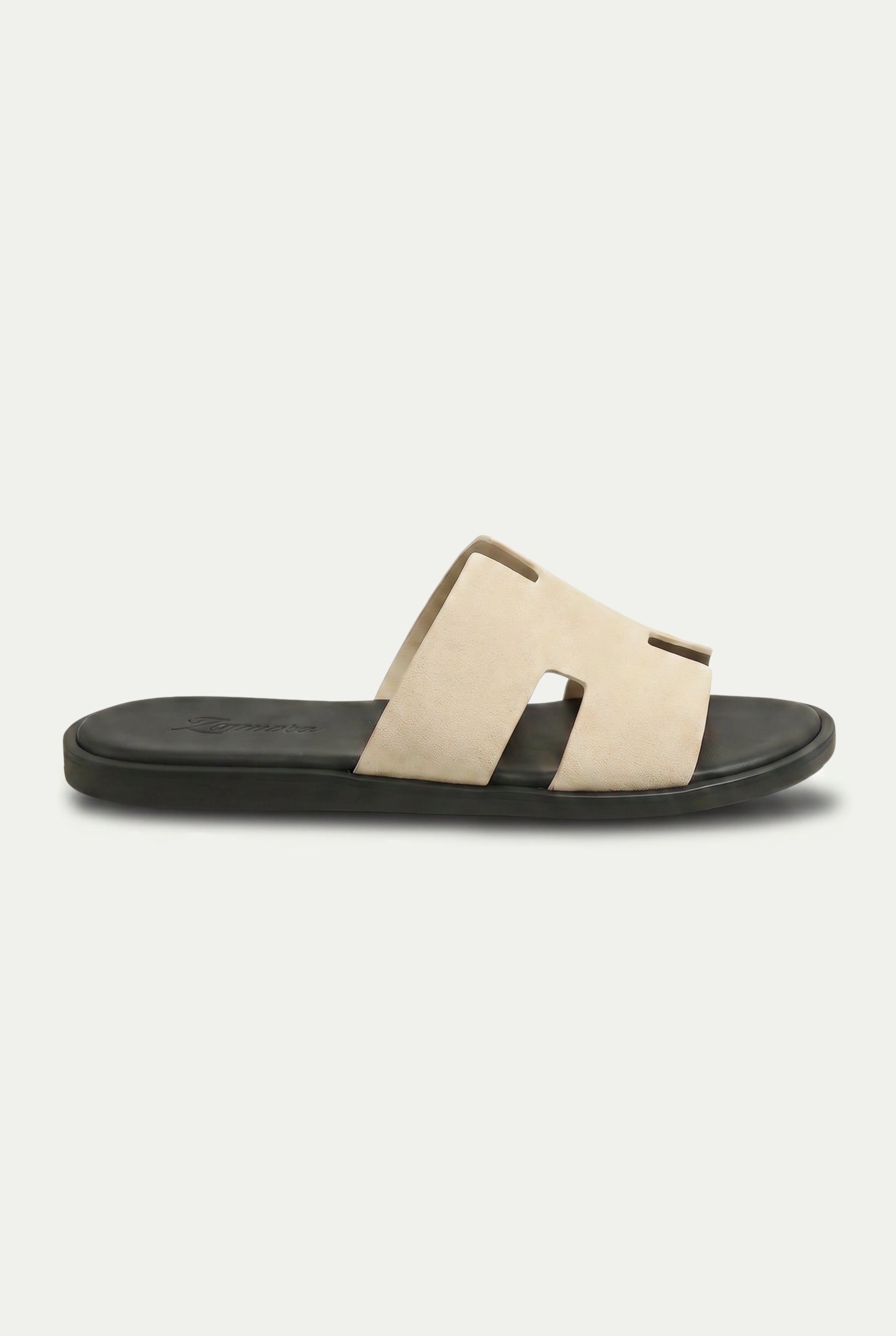 Capri Suède Slide Cream