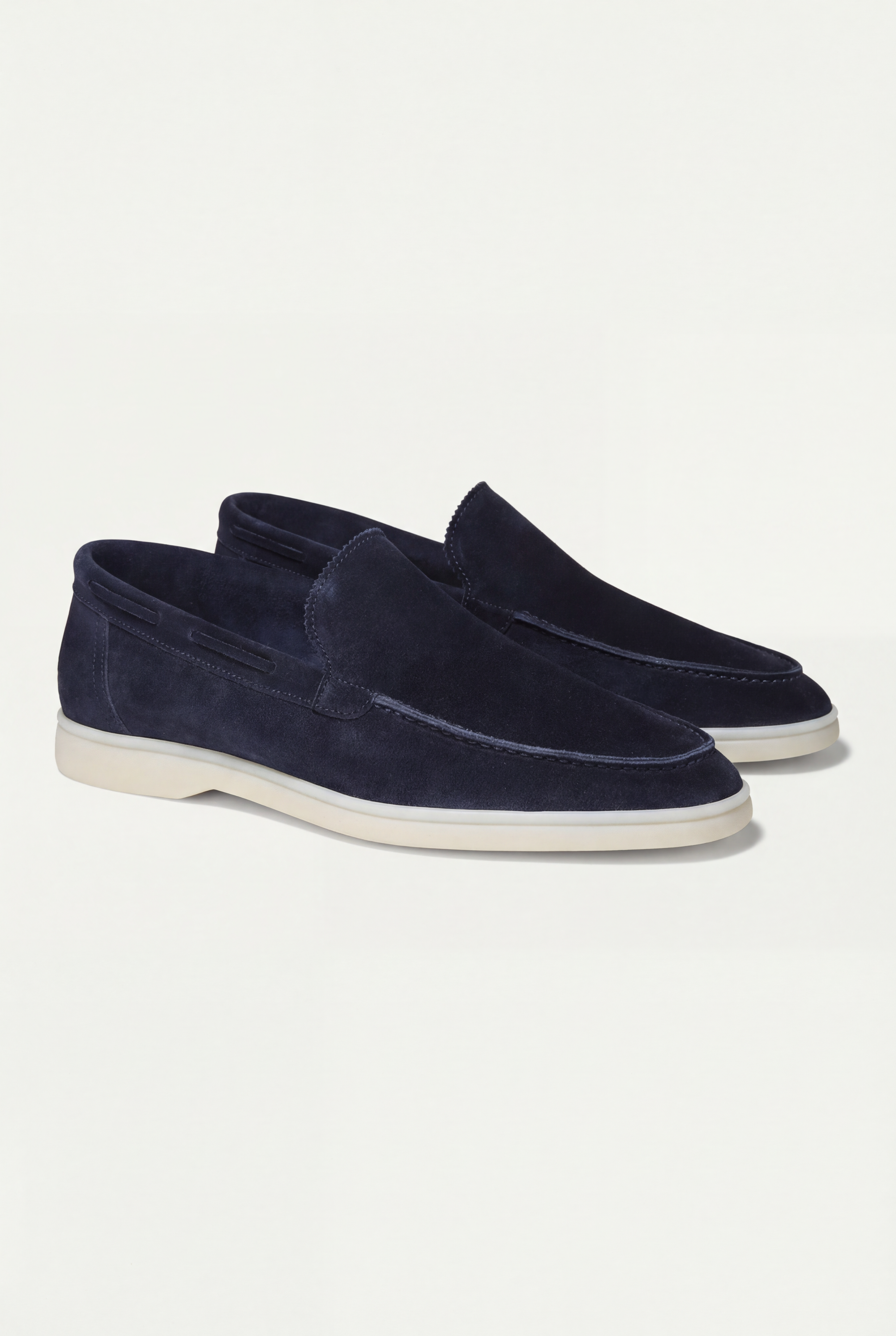 Amalfi Classic Suede Loafer Navy