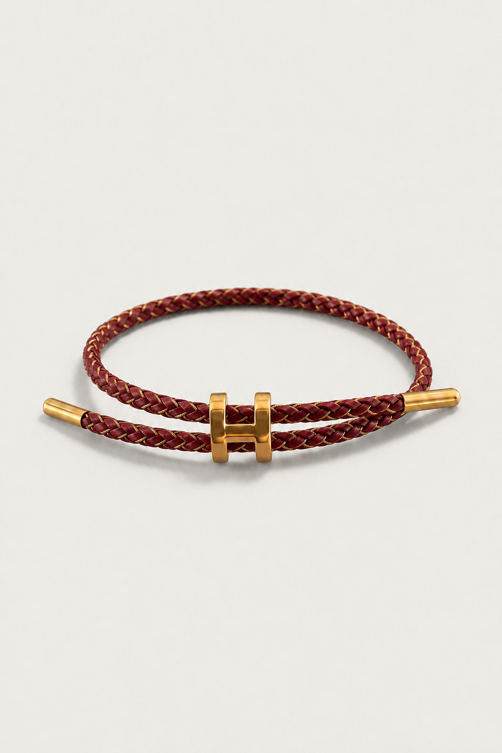 Aurea Bracelet Burgundy/Gold