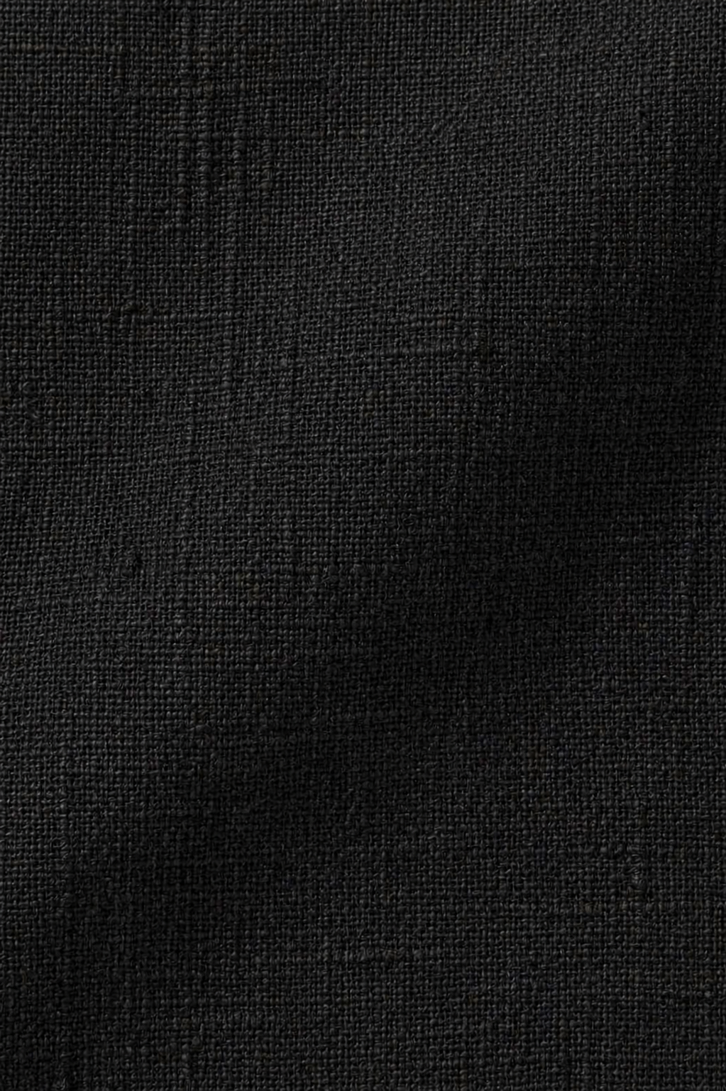 Linen Trousers Black