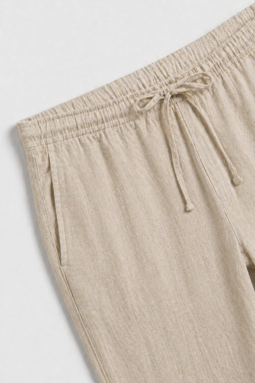 Linen Trousers Beige