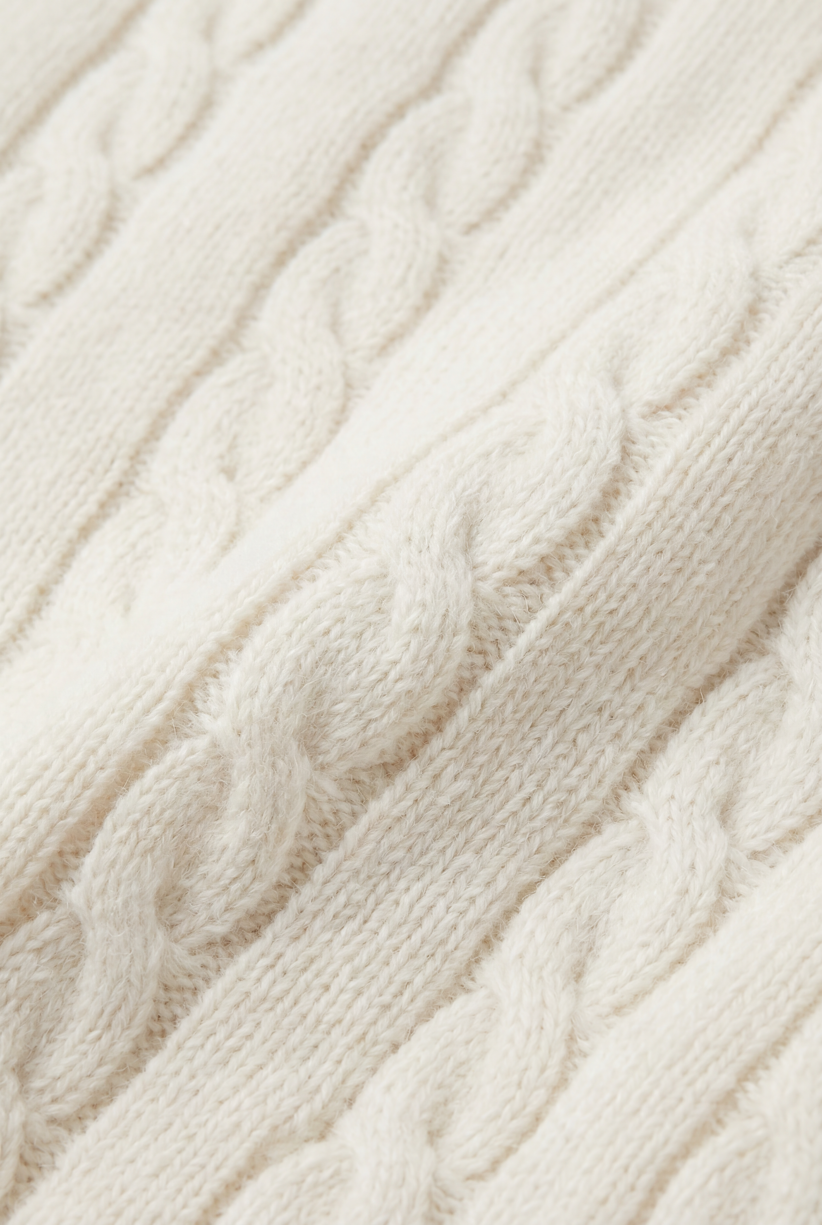 Como Cashmere Crewneck Beige